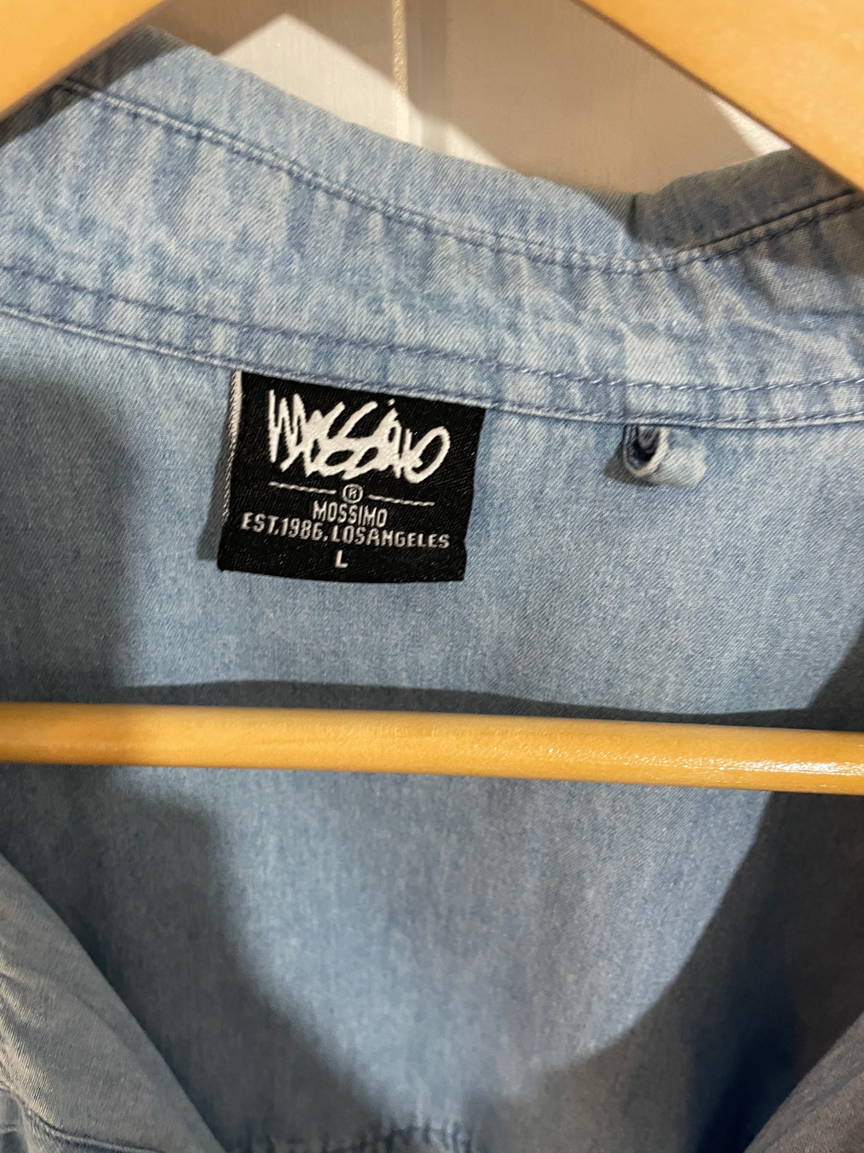Image of (L) Mossimo | SS Blue Shirt