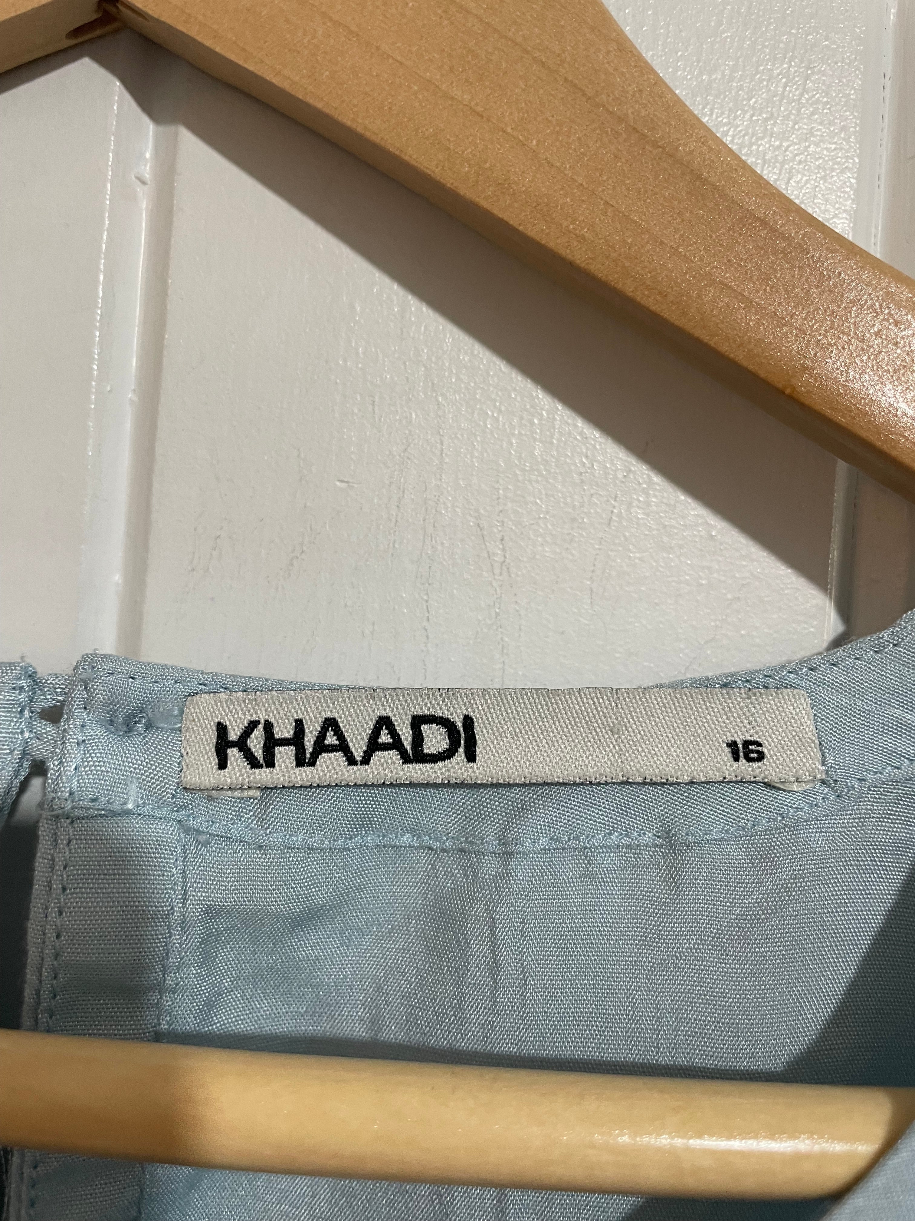 Image of (16) Khaadi | Blue Tunic Dress