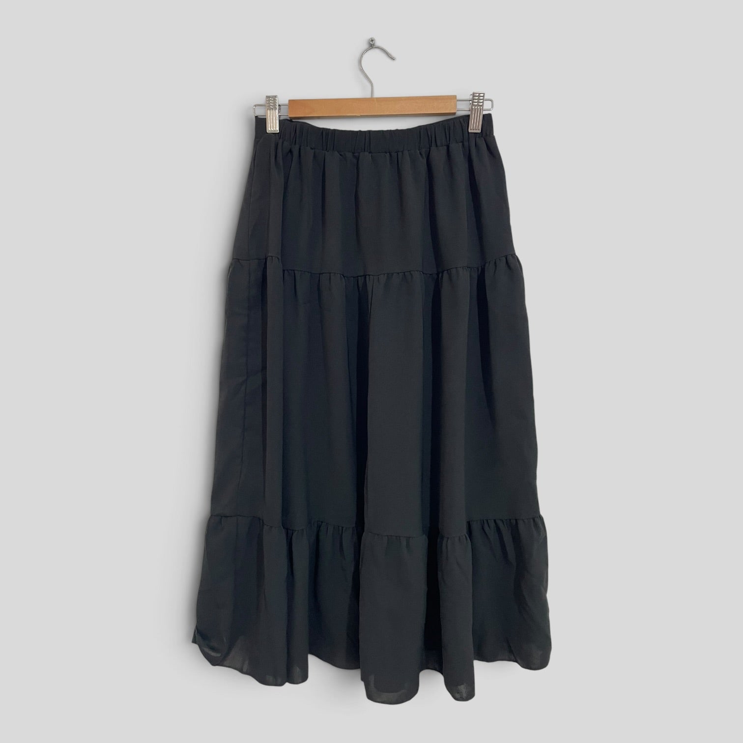 Image of (M) Shein | Black Maxi Skirt