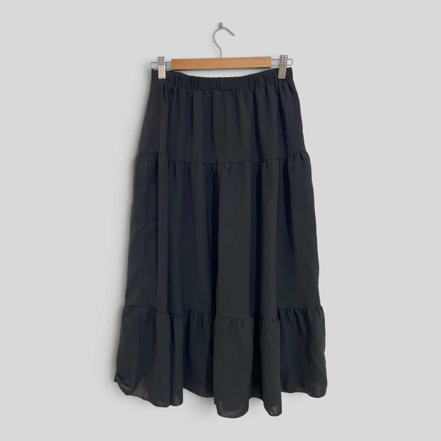 (M) Shein | Black Maxi Skirt