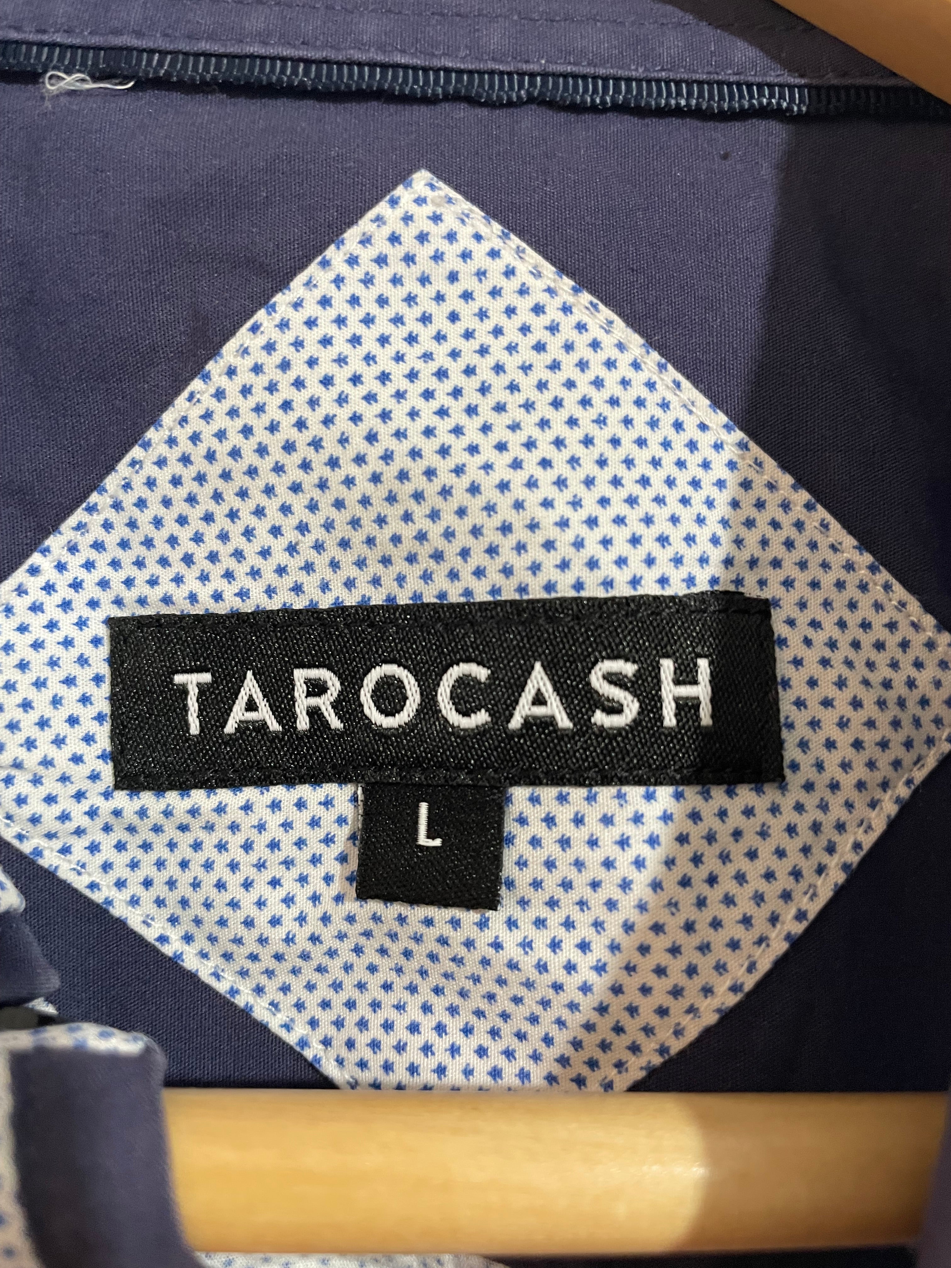 Image of (L) Tarocash | LS Blue Shirt