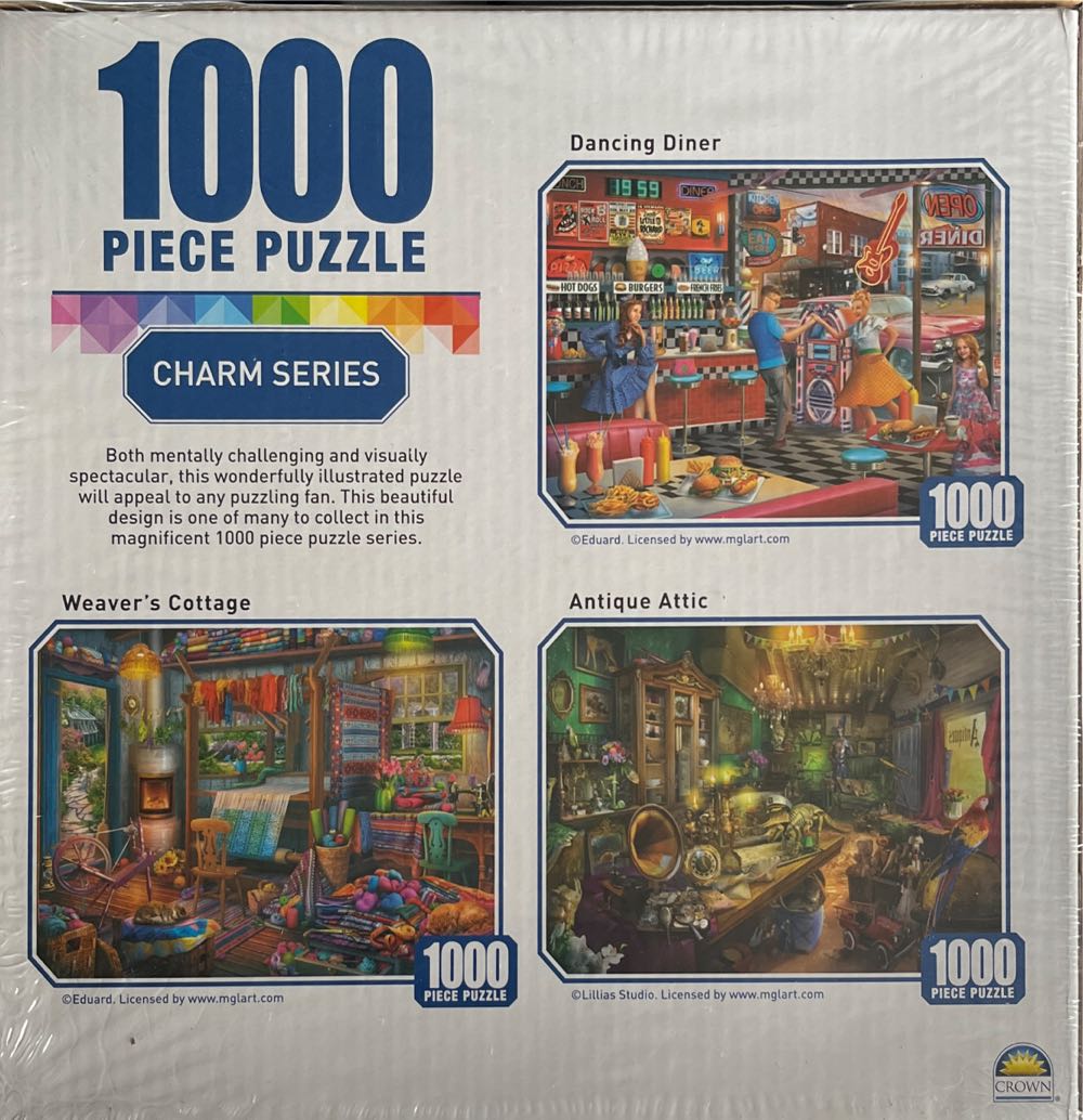 Charm Series Assorted 1000pc Puzzle