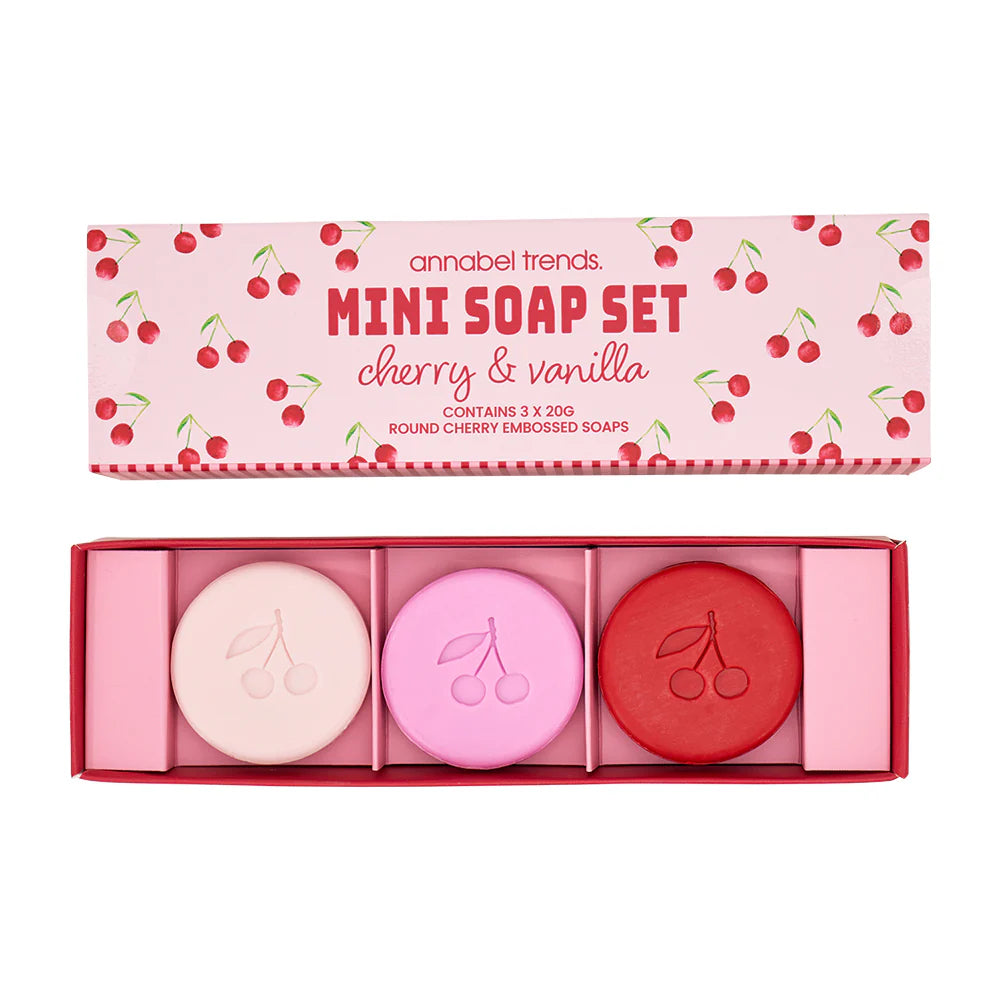 Mini Bath Soap - Cherrylicious 3pcs