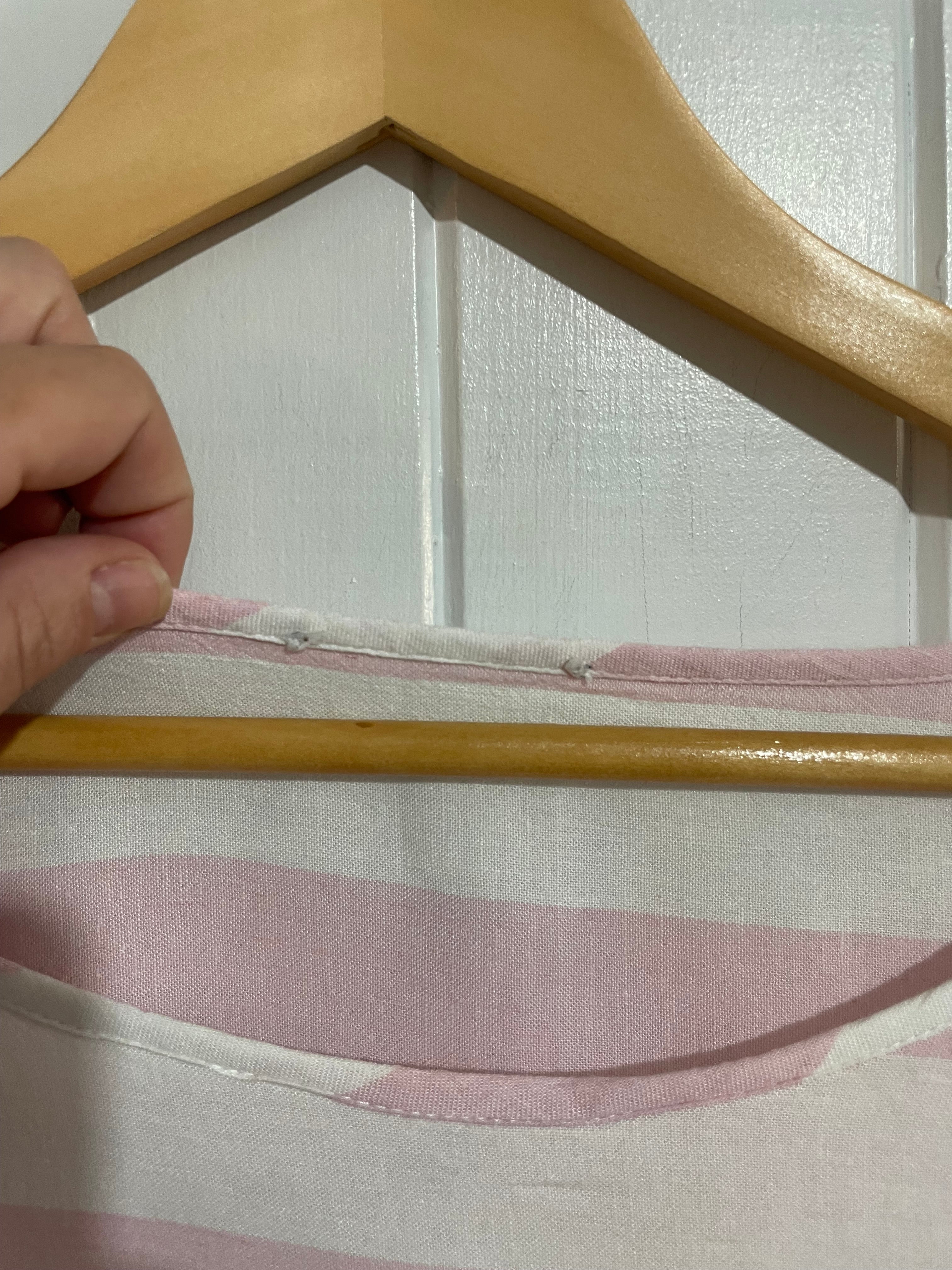 Image of (18) Pink Striped Blouse