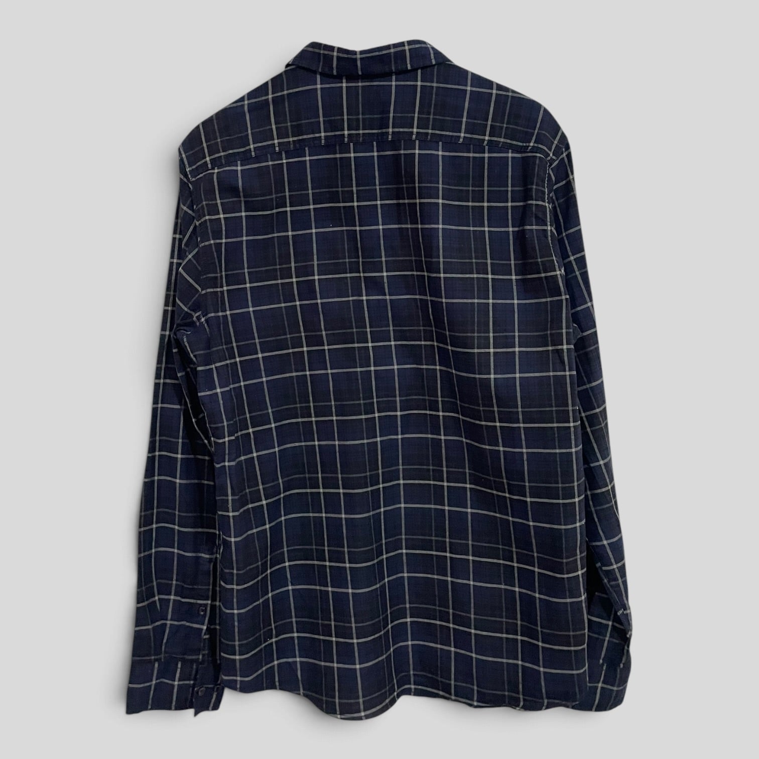 Image of (L) H&M | Plaid LS Shirt