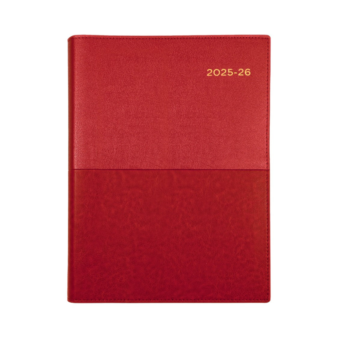 DIARY FINANCIAL YEAR 25-26 VANESSA A5 185 V15 DTP RED