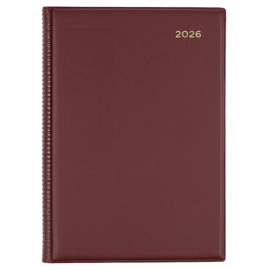 DIARY 2026 COLLINS BELMONT A5 187.V78 PVC 1DTP C RED