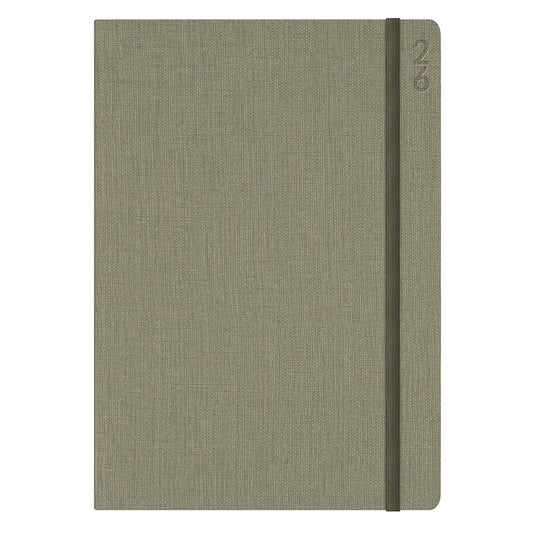 DIARY 2026 DEBDEN DESIGNER A5 D38.P52-25 WTV GREEN