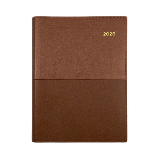 DIARY 2026 COLLINS VANESSA A4 345.V90 WTV TAN