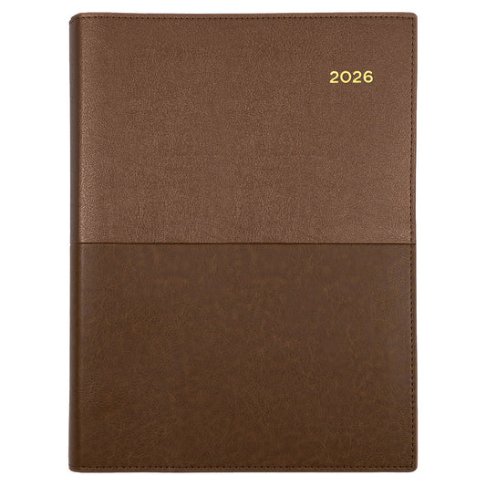 DIARY 2026 COLLINS VANESSA A5 385.V90 WTV TAN