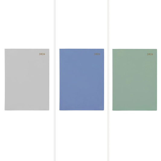 DIARY 2026 CUMBERLAND SOHO 41SSH A4 PVC SPIRAL 1DTP ASSORTED