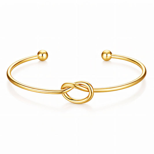 'Morning Muster' Bracelet, 18K Gold Plated Steel