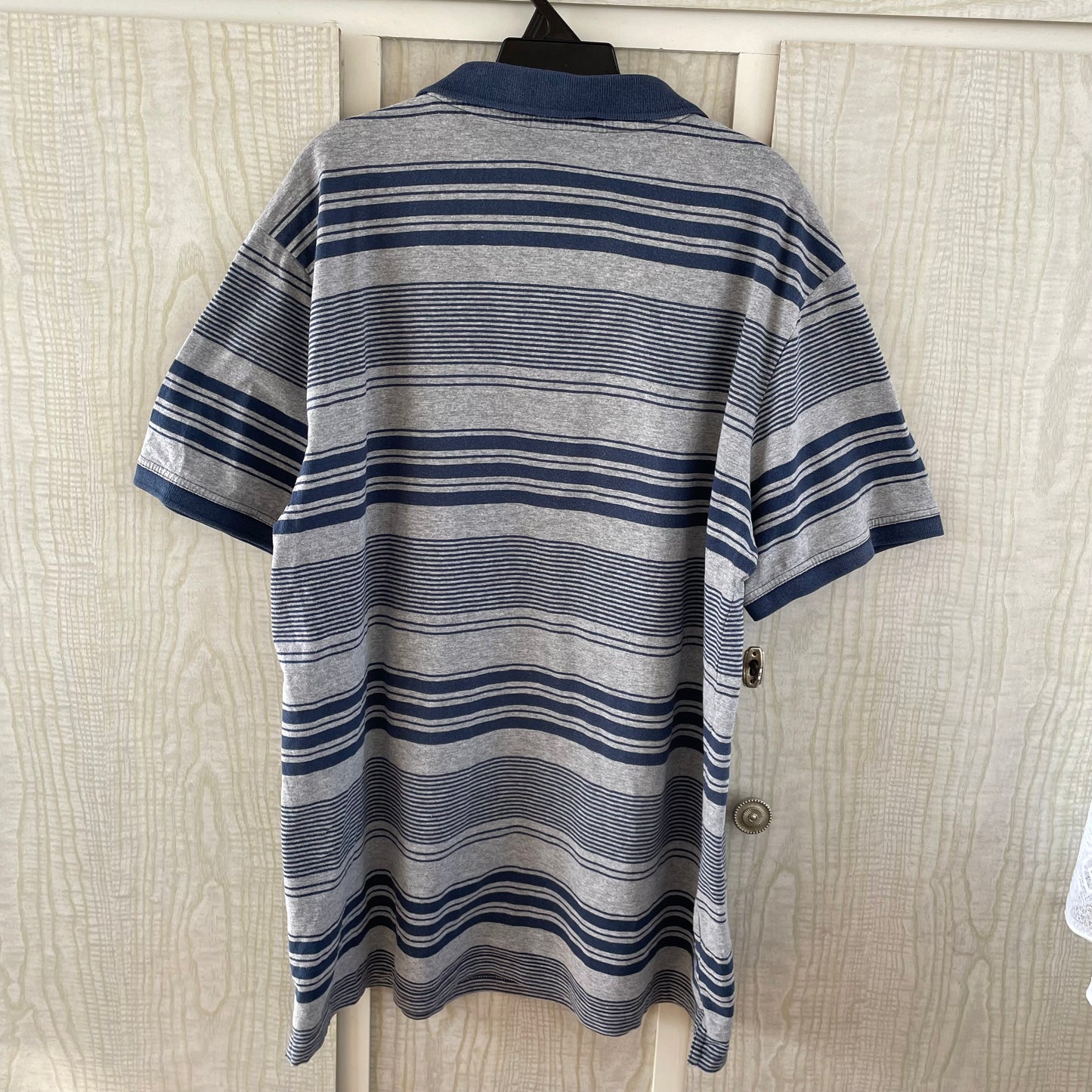 (2XL) Striped Polo