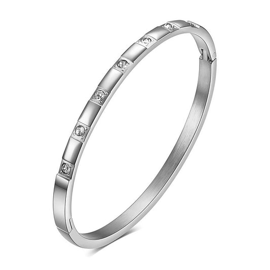 'Six Mile' Bracelet, Stainless Steel