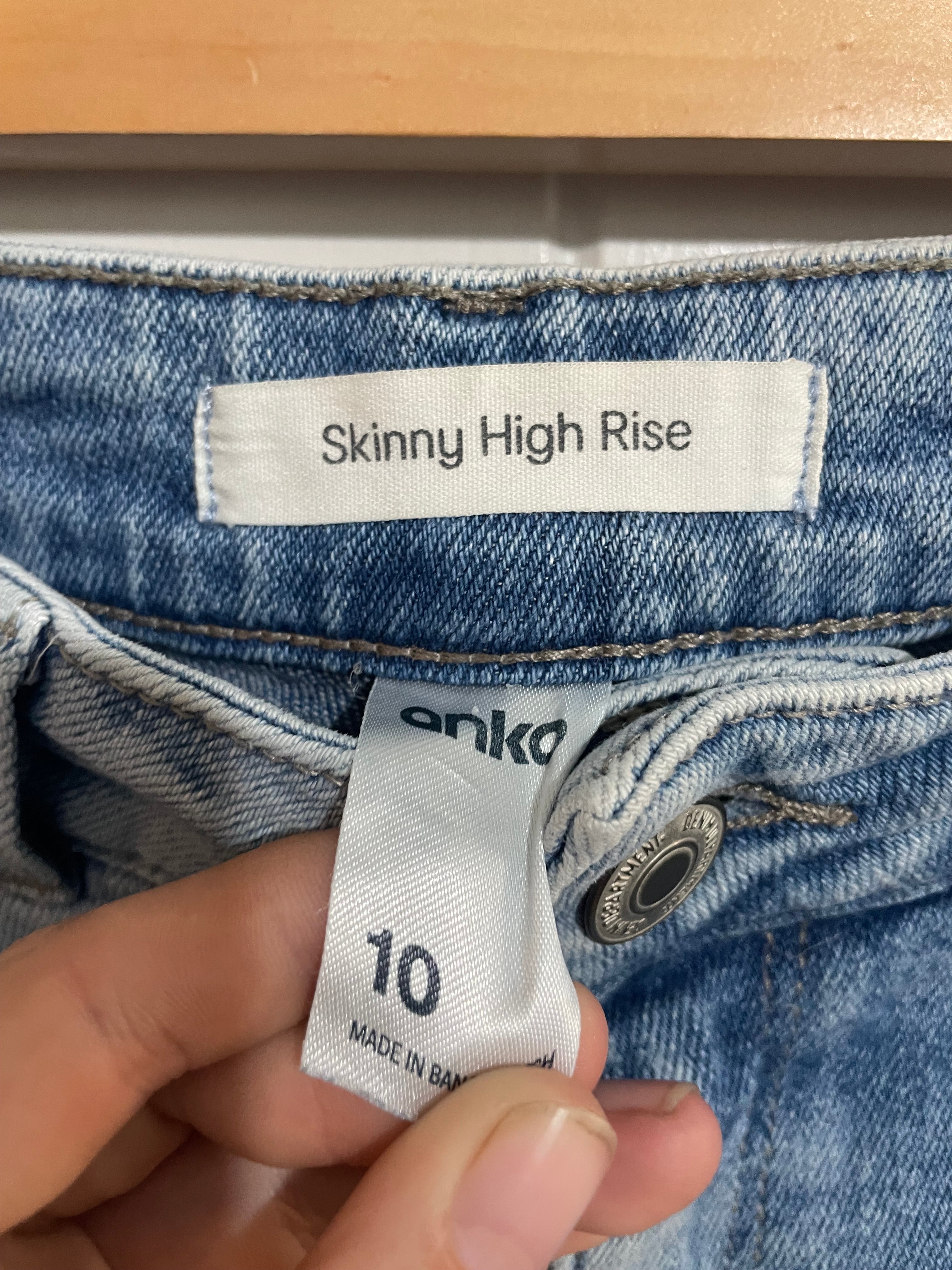 Image of (10) Anko | Skinny High Rise Jeans