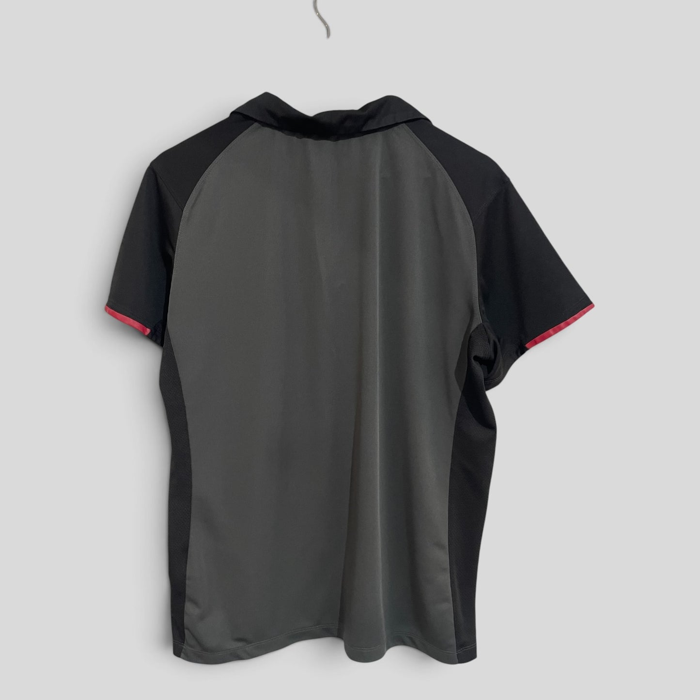 (M) Grey Black Polo
