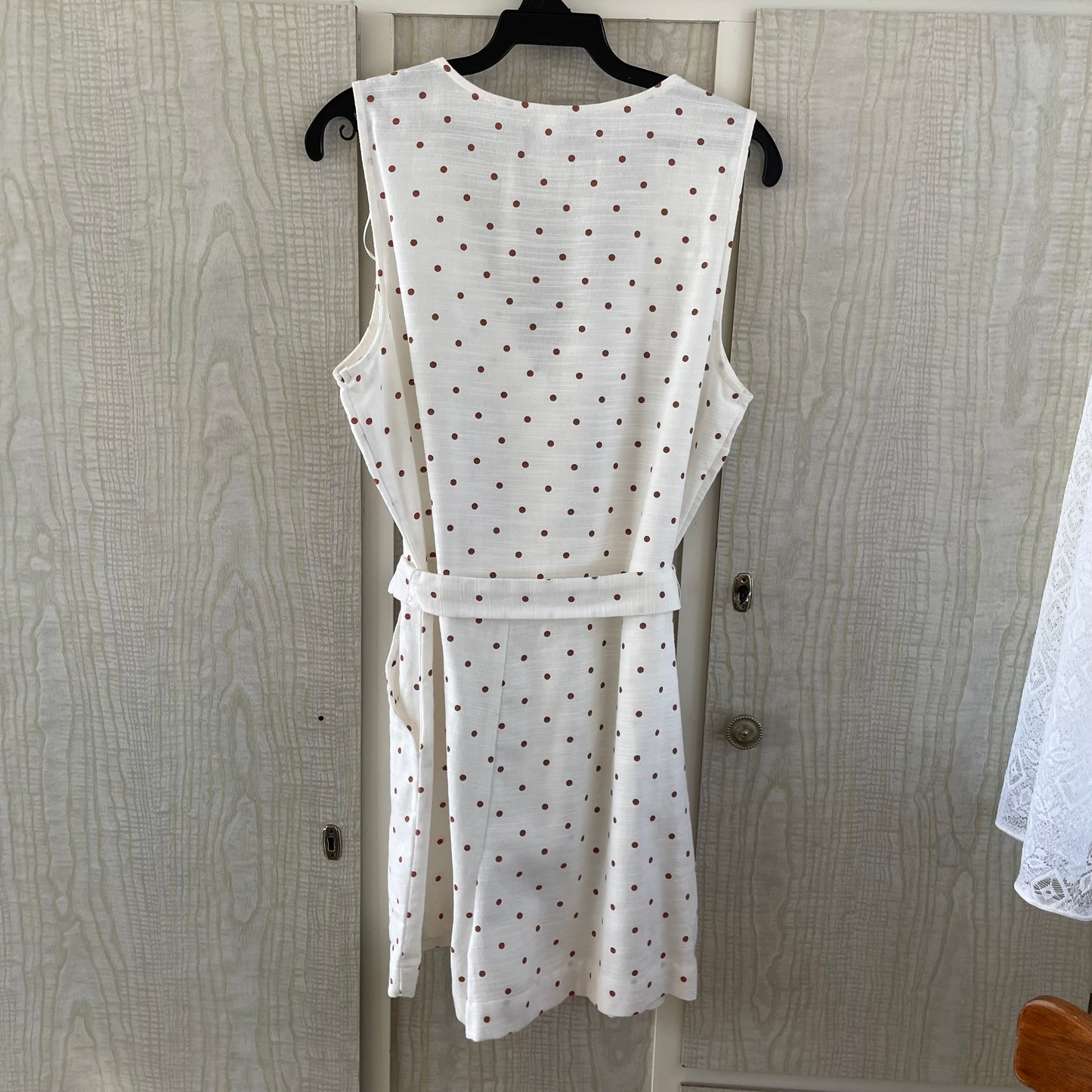 (12) Playsuit Linen Spots