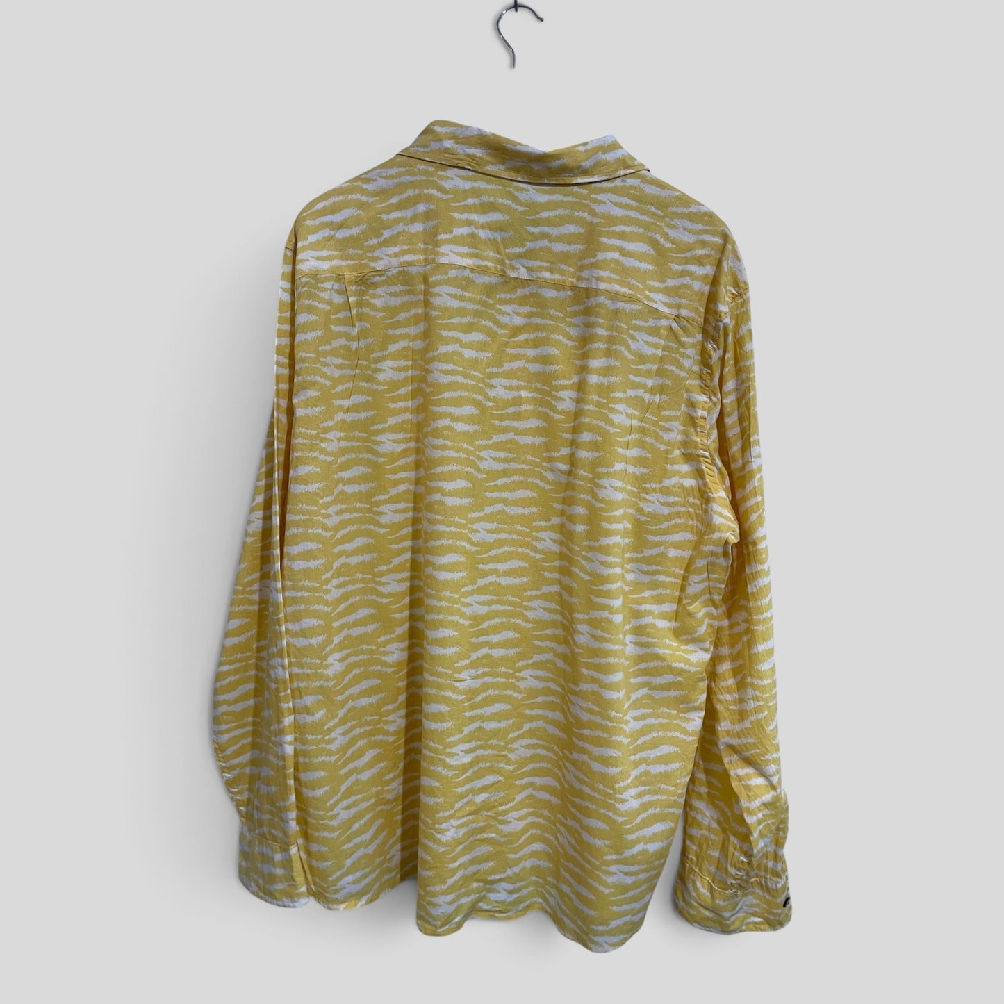 (XXL) Cottonworx | Yellow LS Blouse