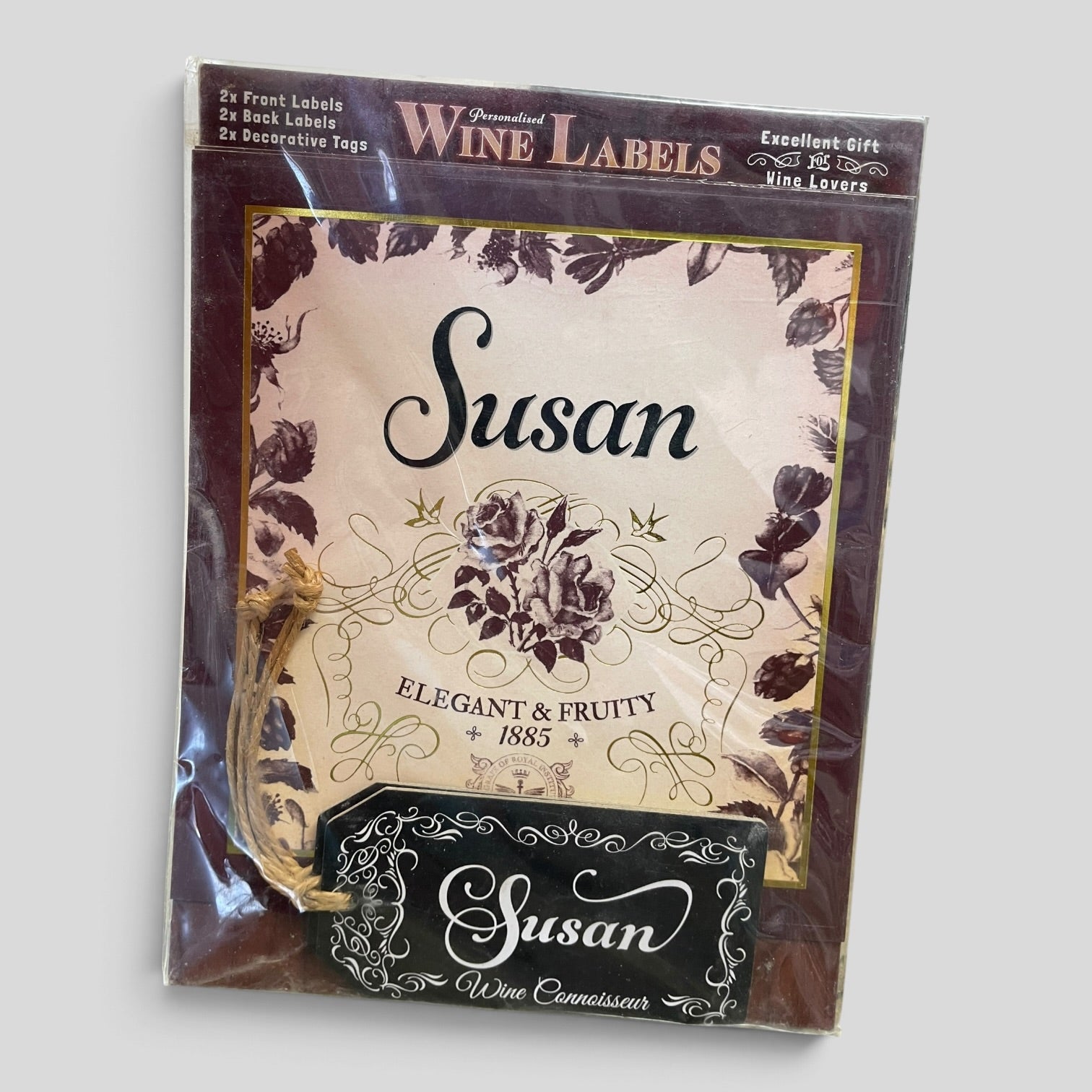 Image of Susan | Personalised Wine Label | BWNT
