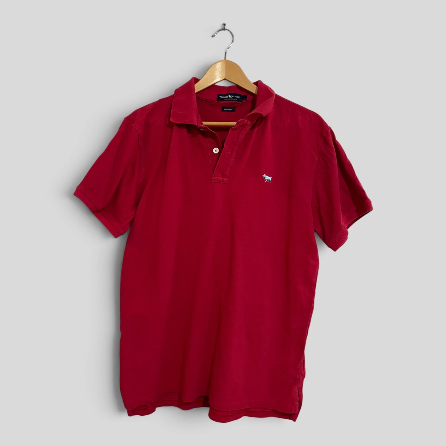 Image of (L) Ringers Western | Red Polo