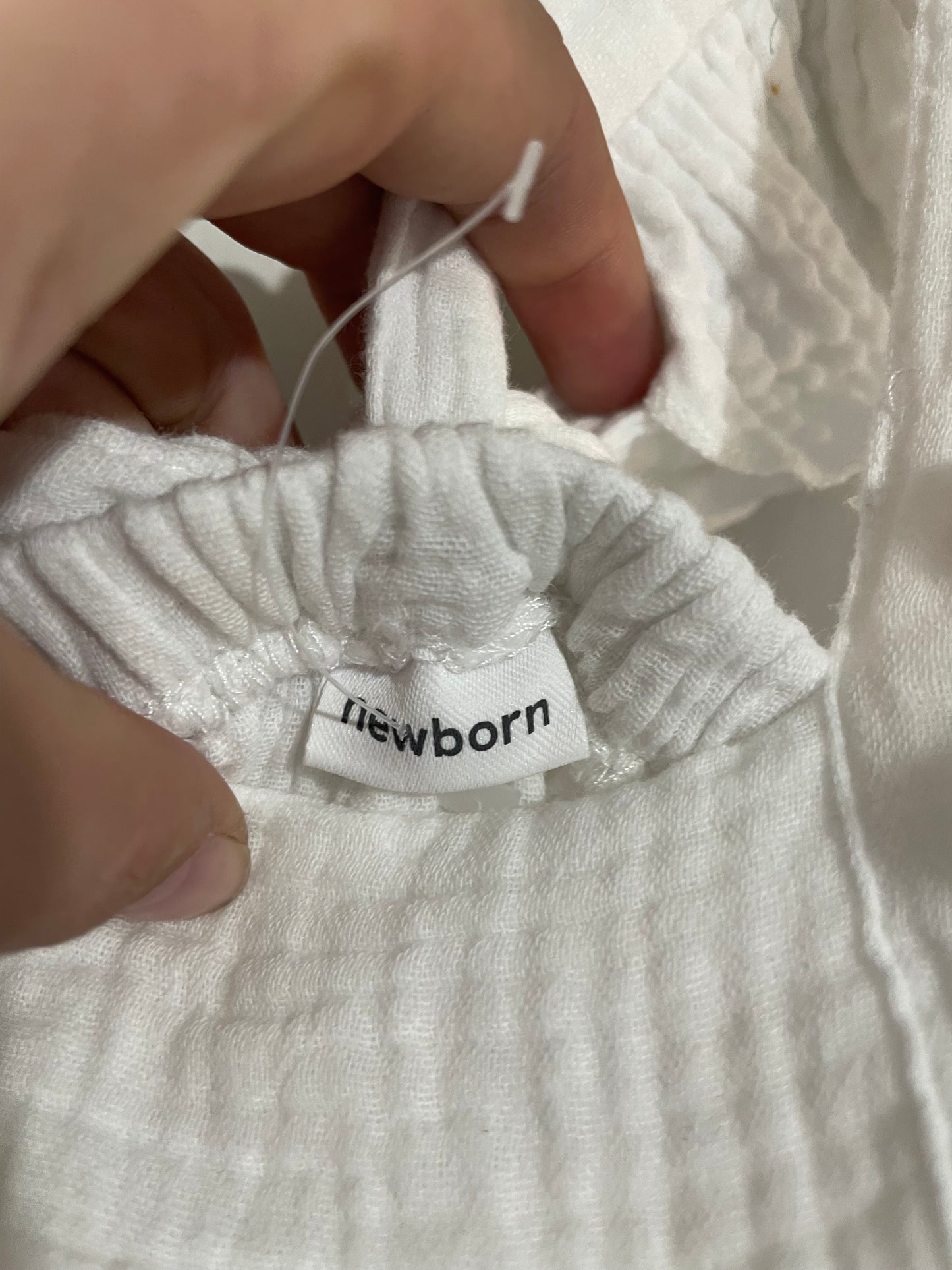 (NB) Waffle Romper