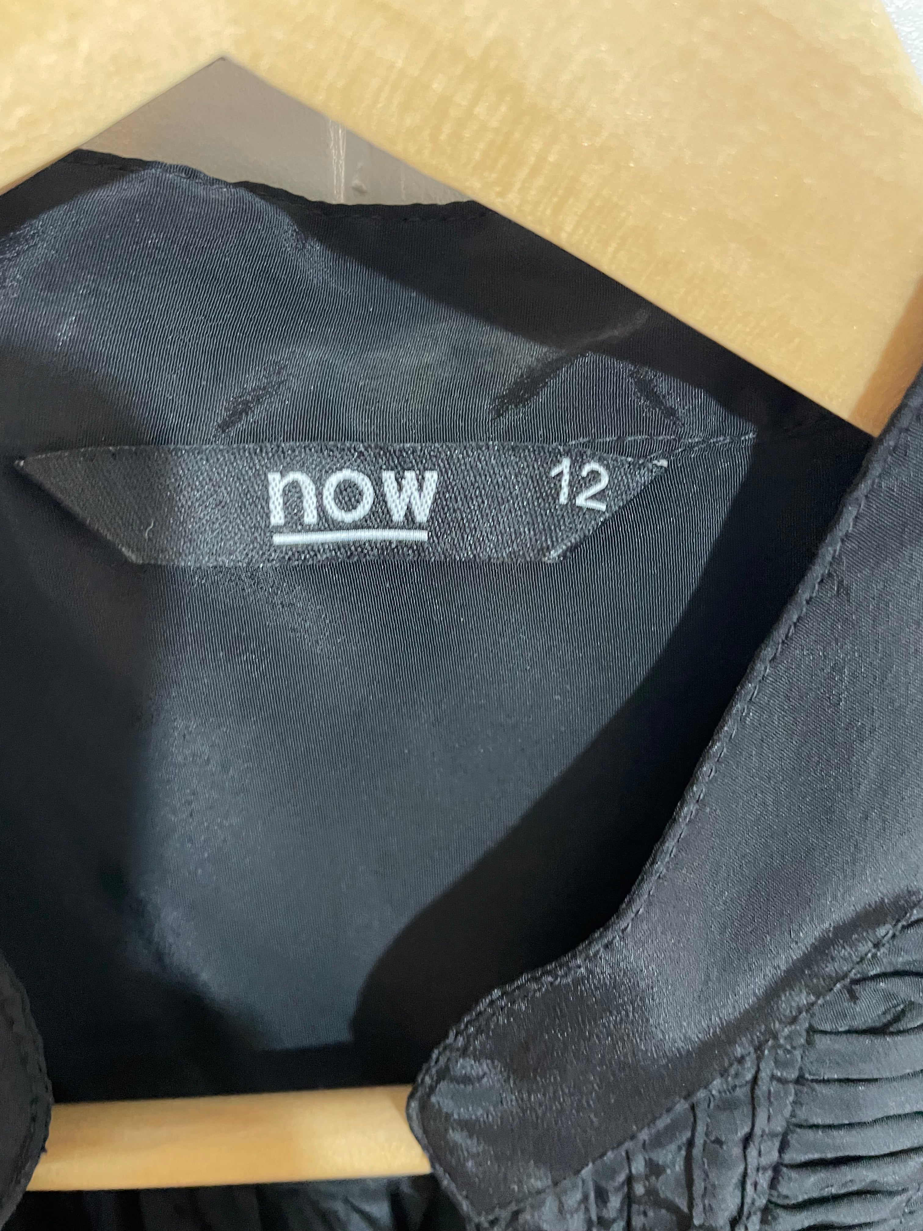 Image of (12) Now | Black Blouse