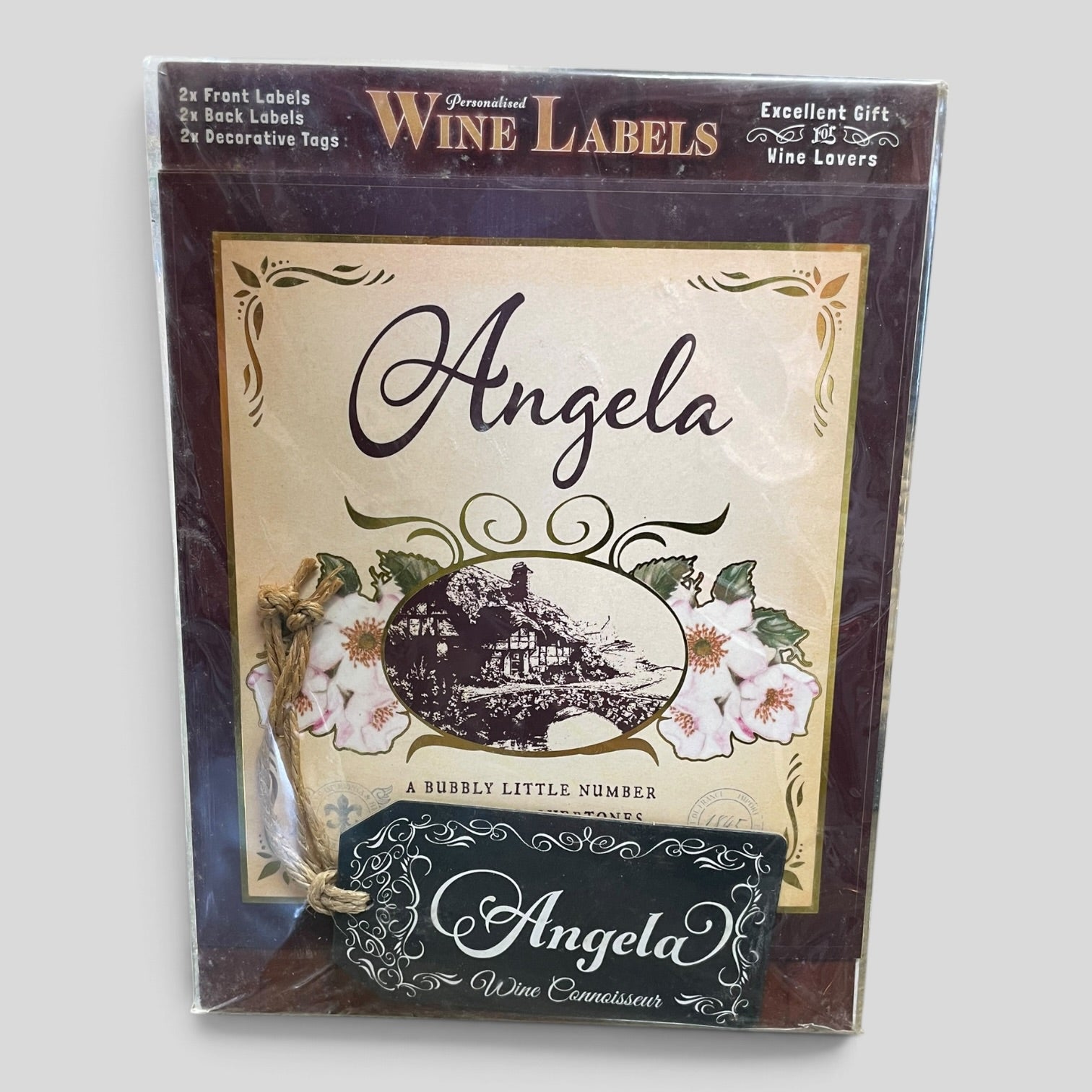 Image of Angela | Personalised Wine Label | BWNT