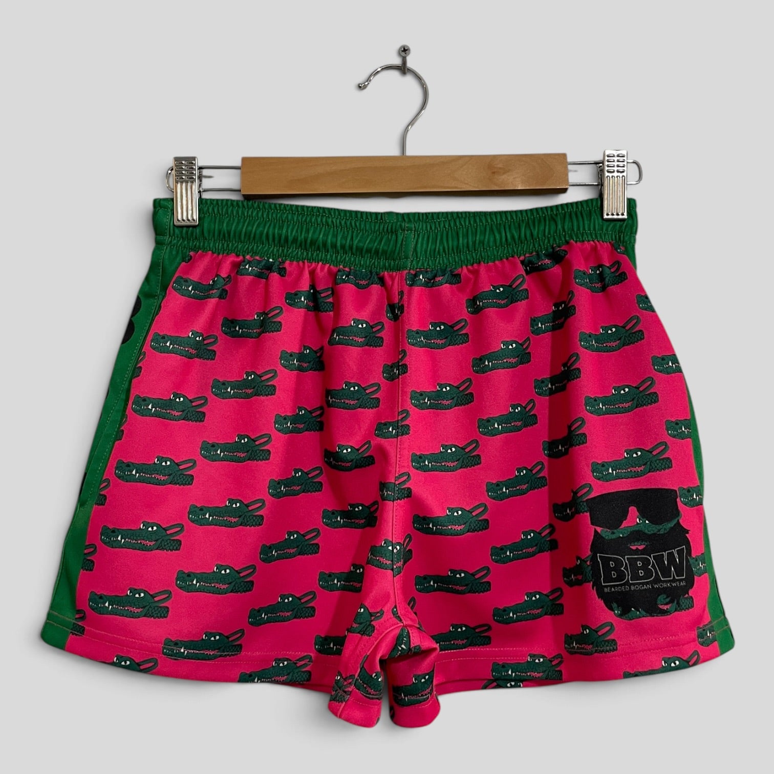 Image of (S) Bearded Bogan Workwear | Croc Shorts