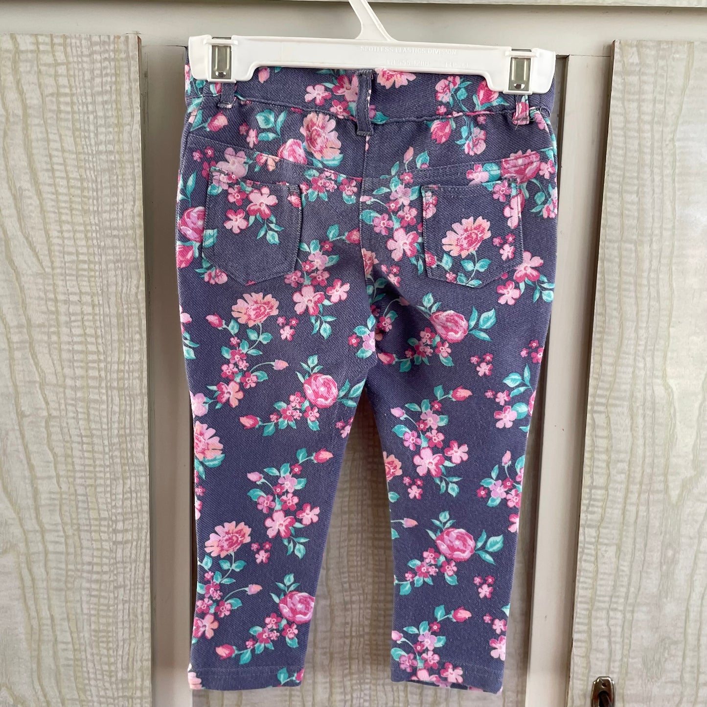 (2) Floral pants