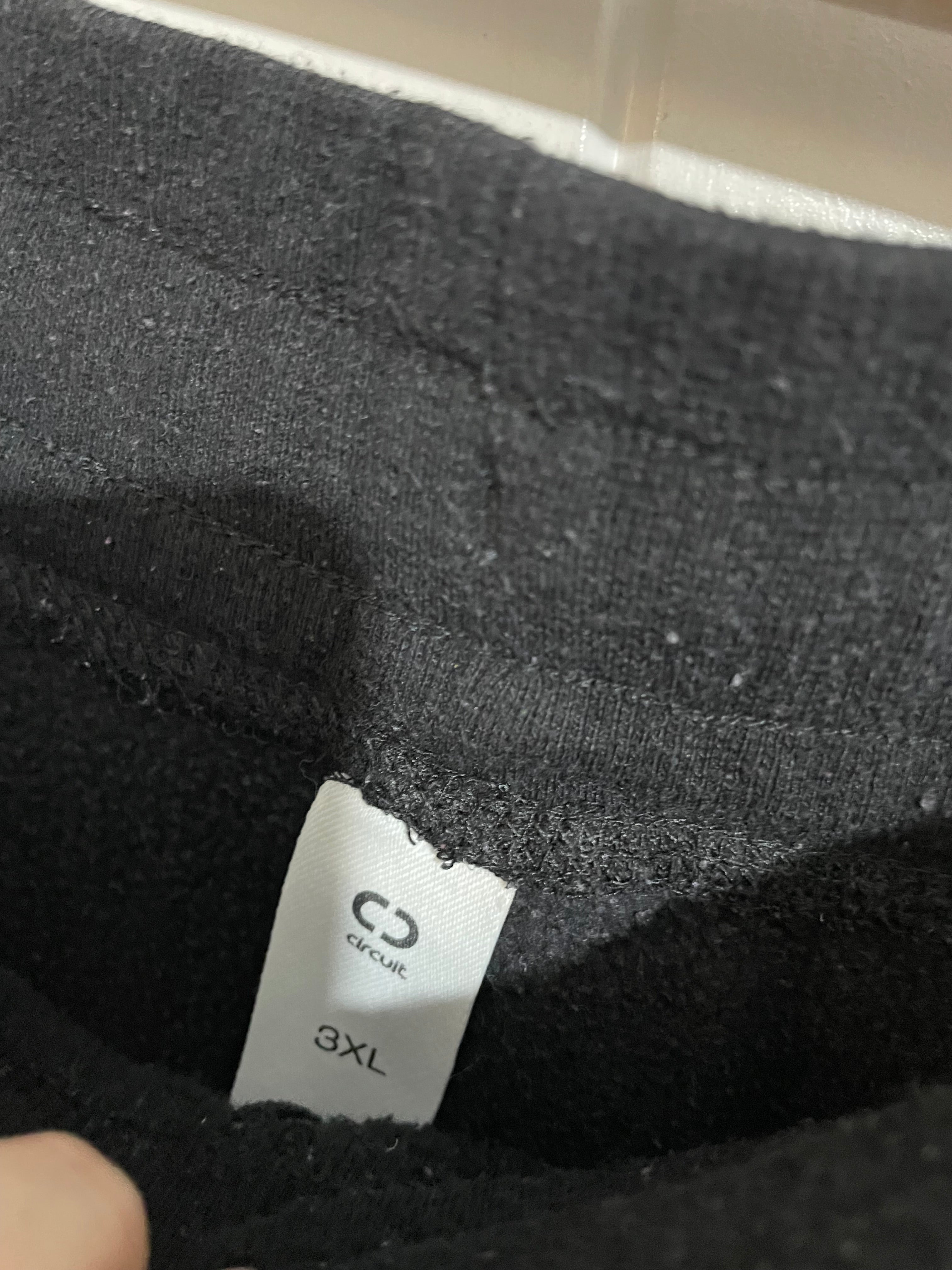 Image of (3XL) Circuit | Black Tracksuit Pants