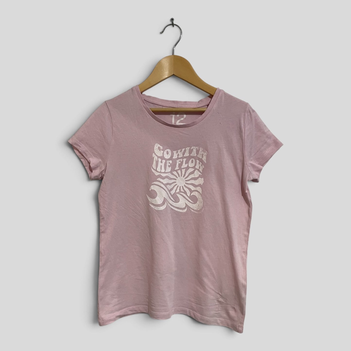 (12JNR) Brilliant Basics | Pink Tee