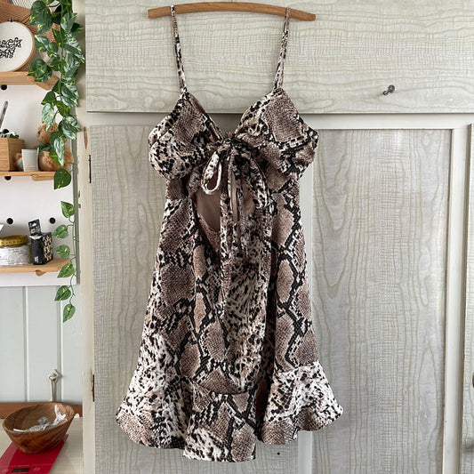 (6) Luvalot Animal Print Dress