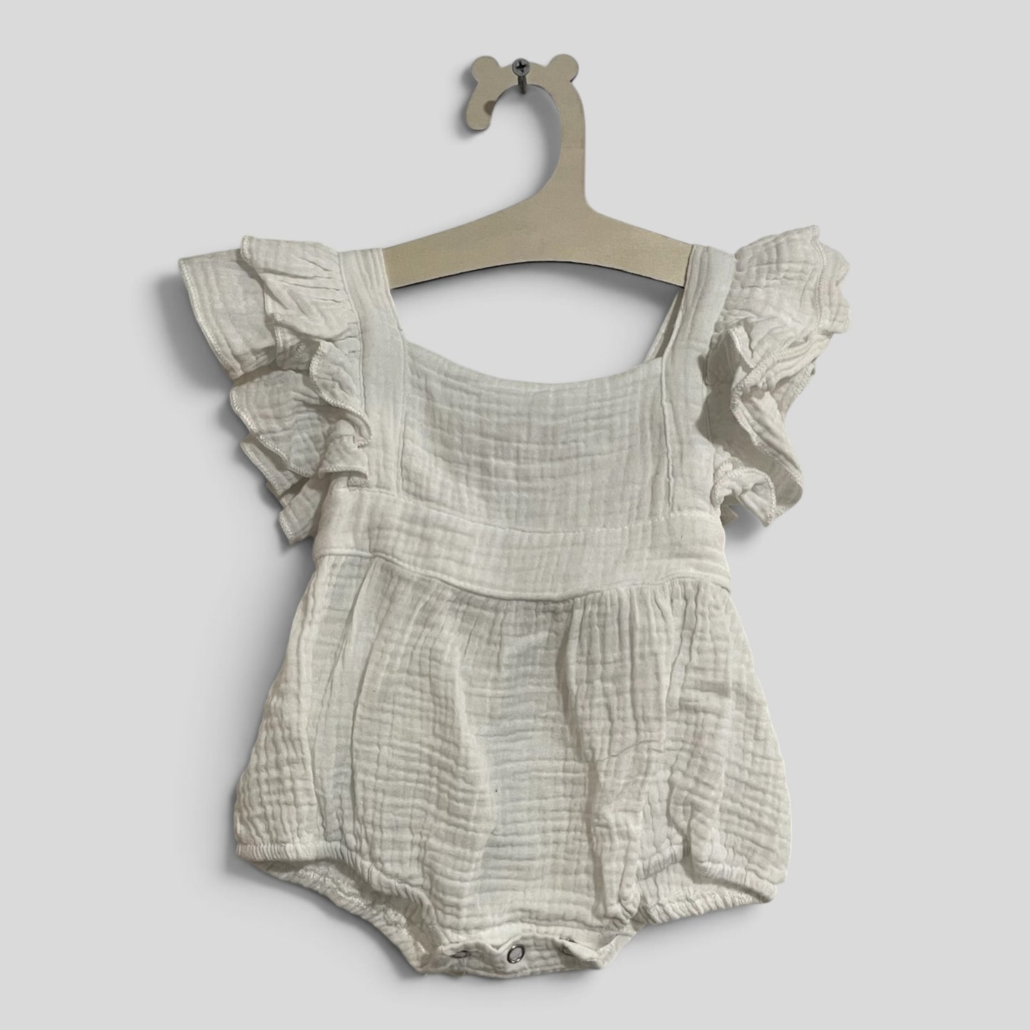(NB) Waffle Romper