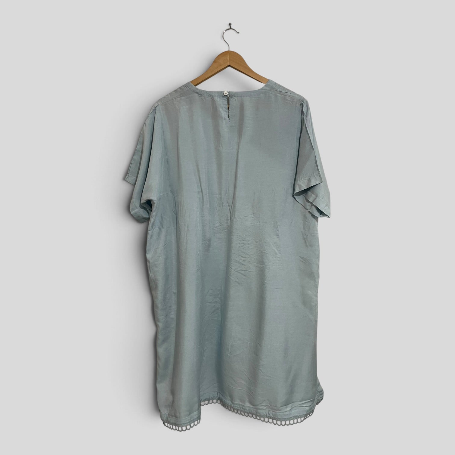 Image of (16) Khaadi | Blue Tunic Dress