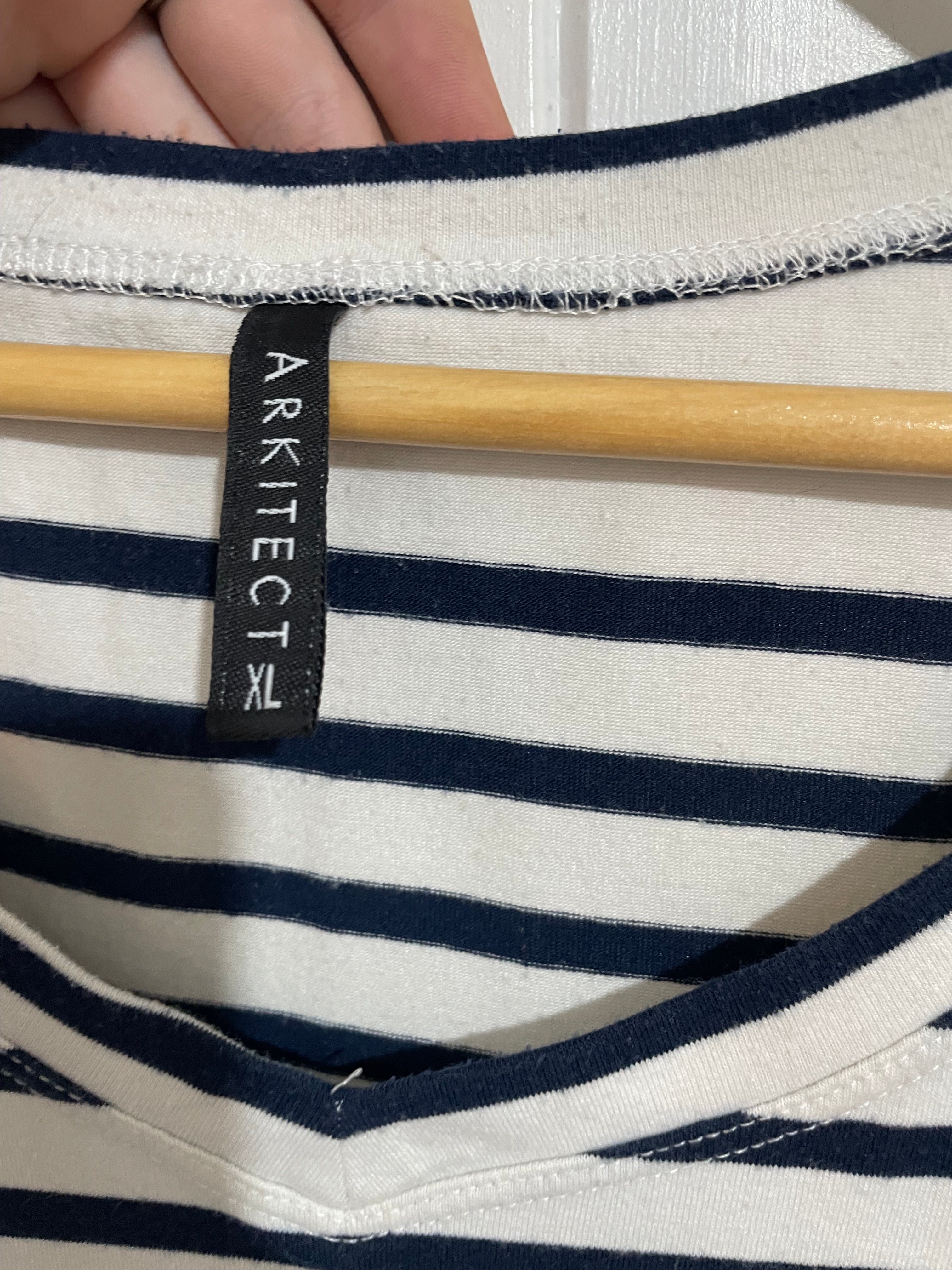 Image of (XL) Arkitect | Striped Tee
