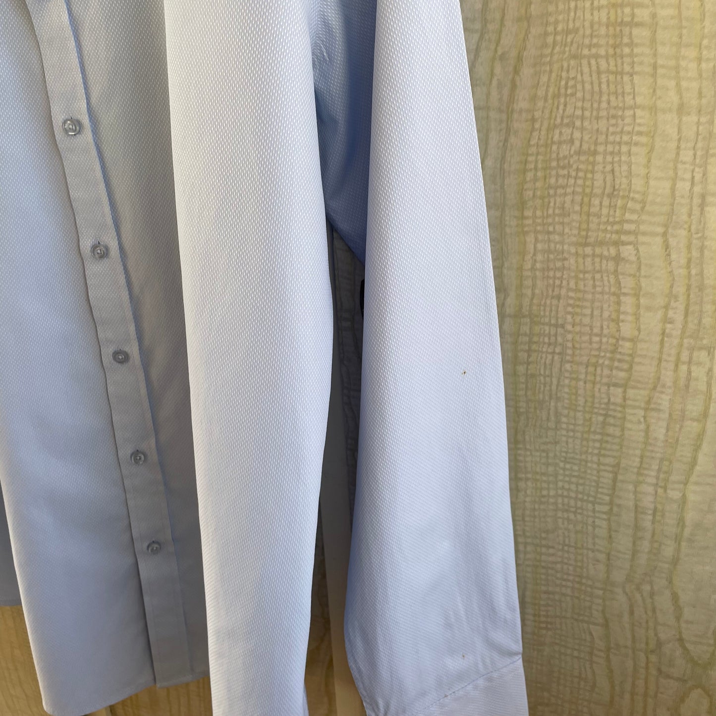 (XL) Gerase Light Blue L/S Dress Shirt