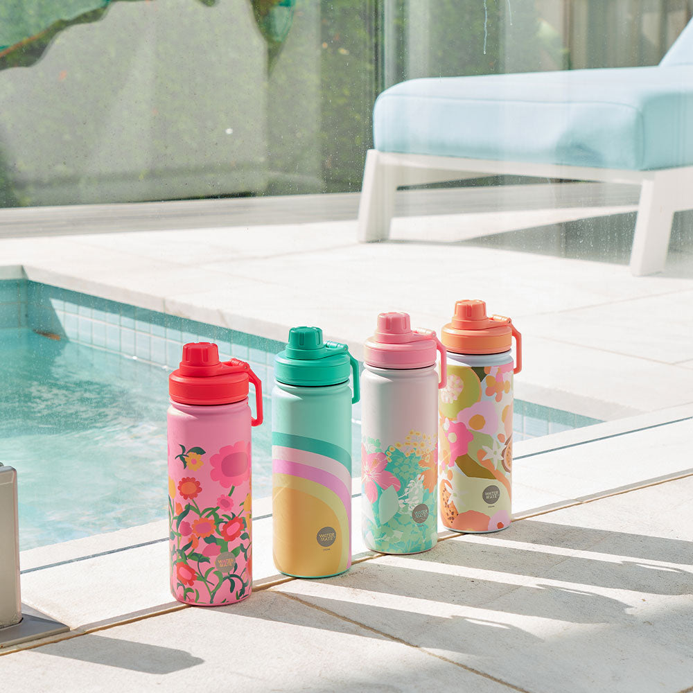 Image of Watermate Drink Bottle - Stainless Steel - Design - 950ml