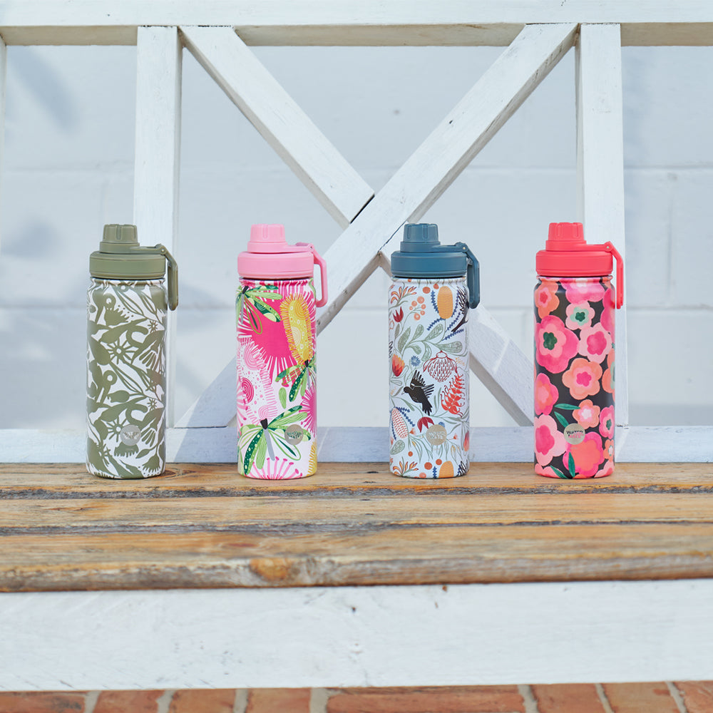 Image of Watermate Drink Bottle - Stainless Steel - Design - 950ml