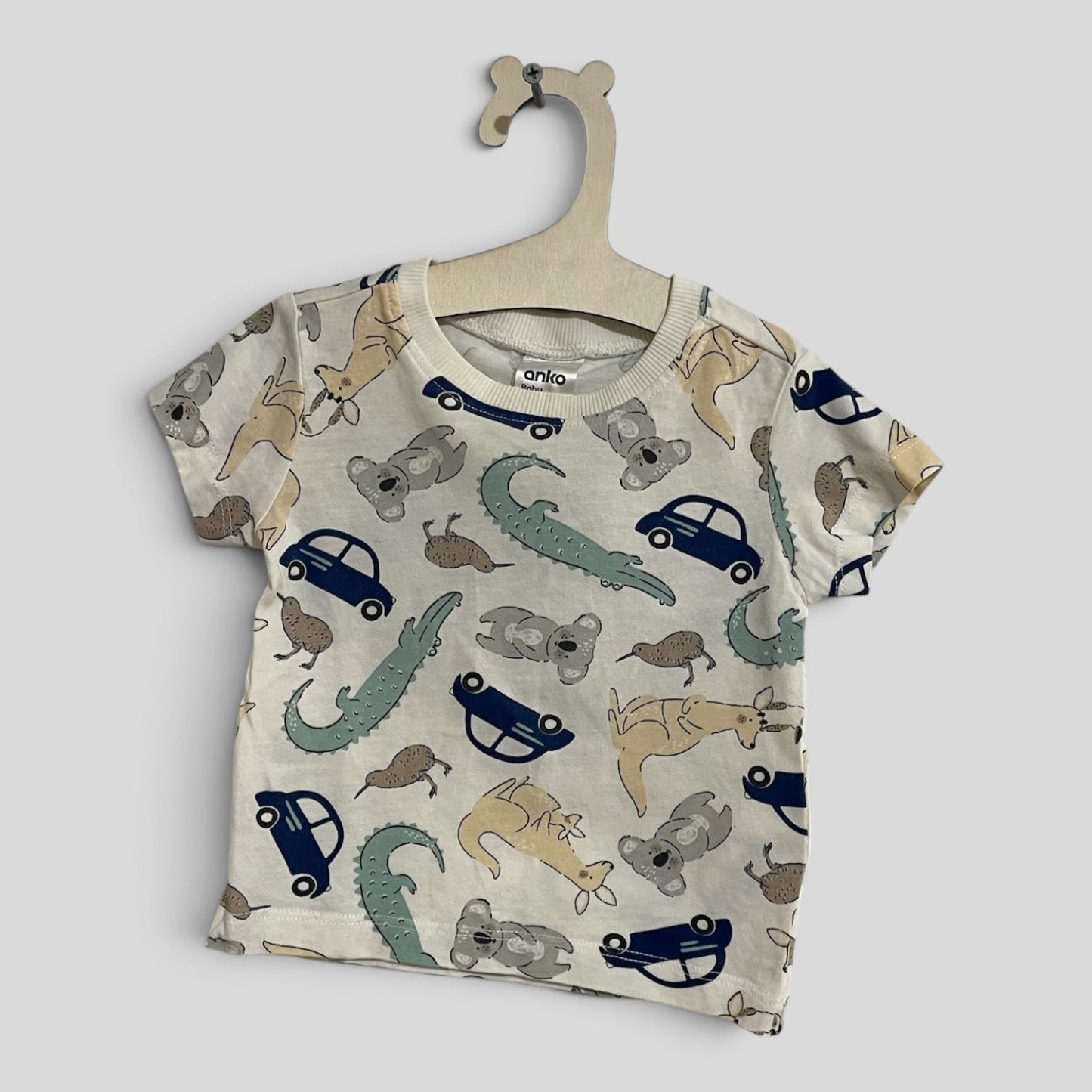 (000JNR) Anko | Croc Roo Car Koala Tee