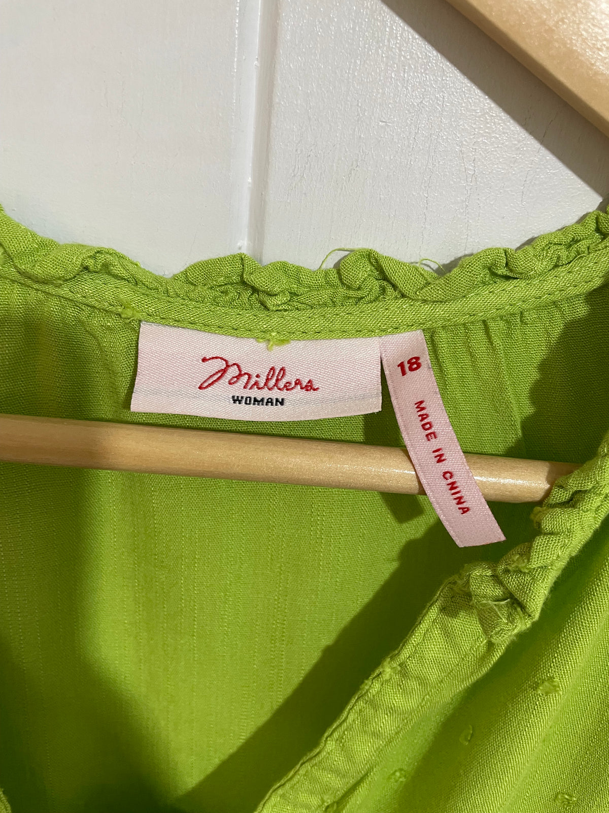 (18) Millers | Green Blouse