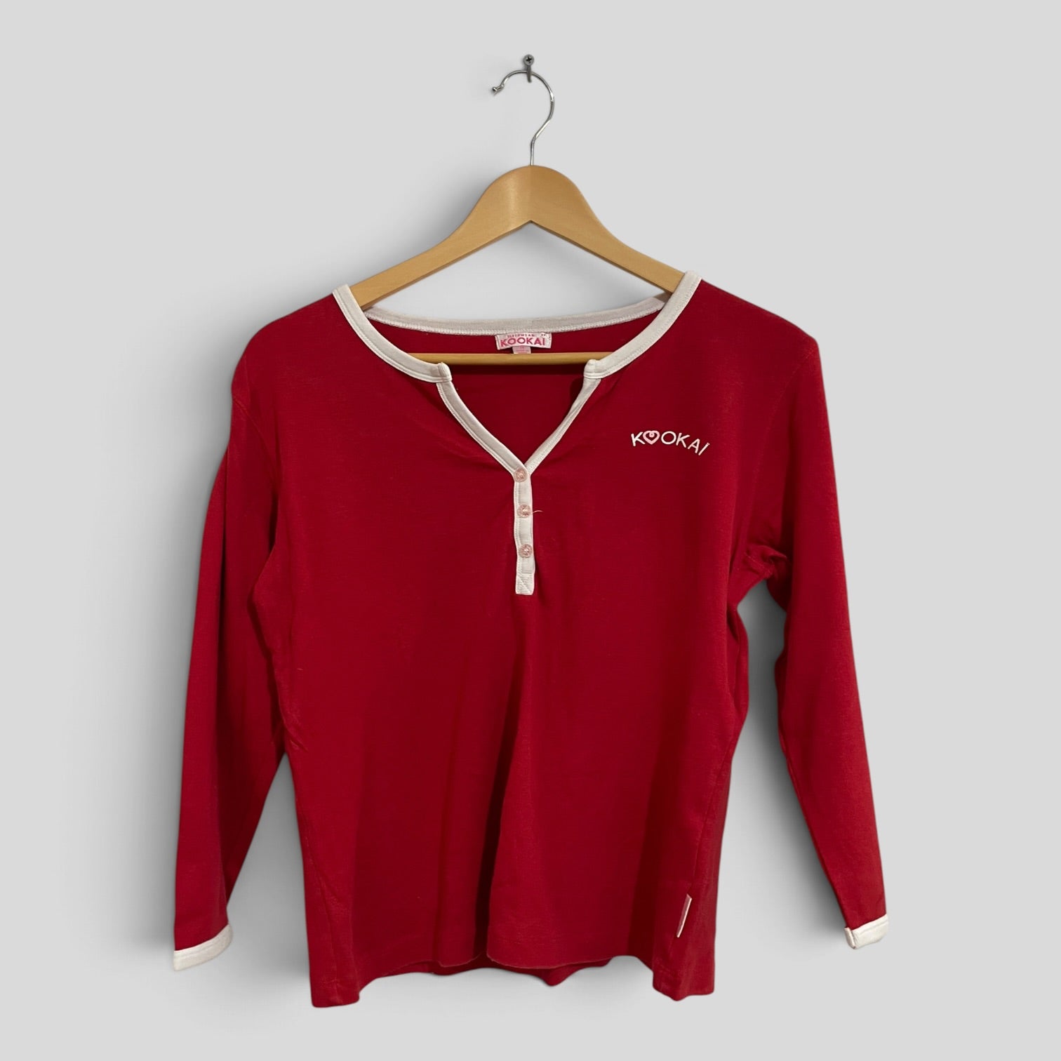 Image of (14) Kookai Sleepwear | Red PJS