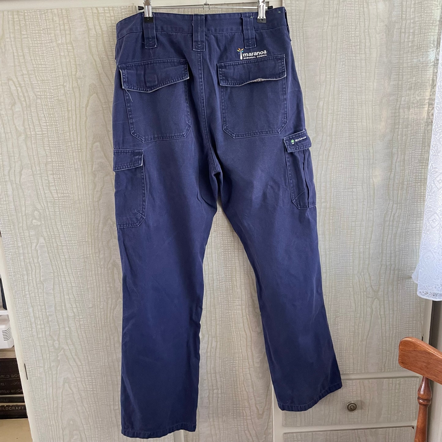 (82R) Navy Drill Cargo Pants