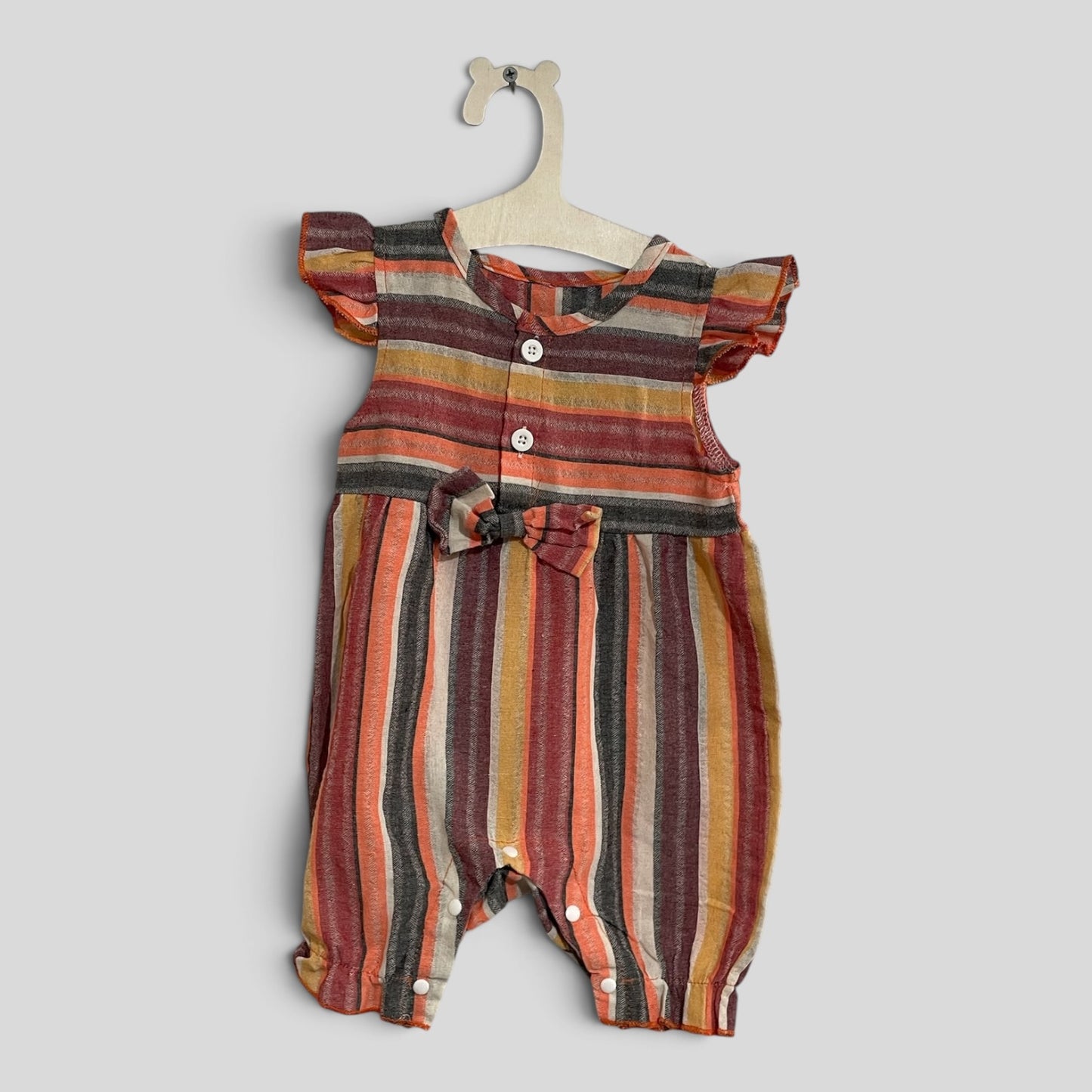(00JNR) Striped Romper