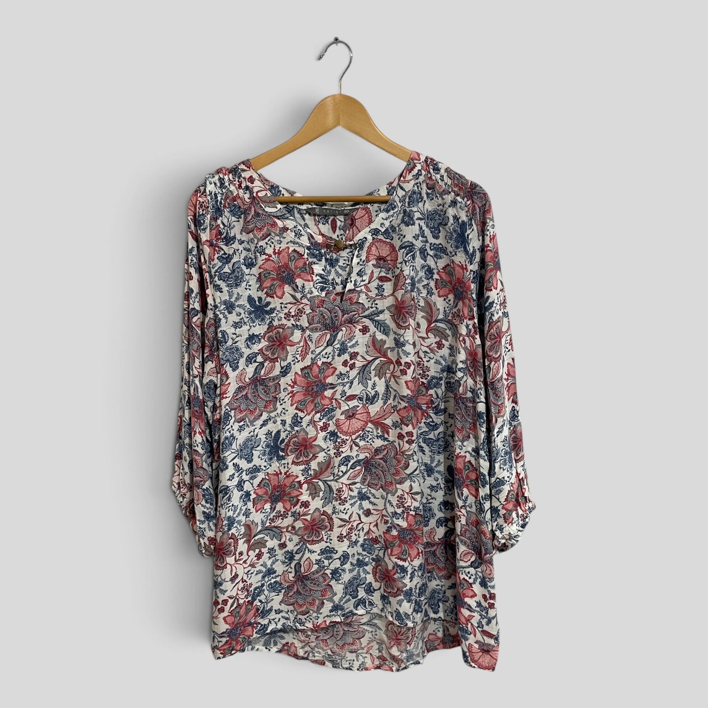 (20) Katies | Floral Paisley Blouse