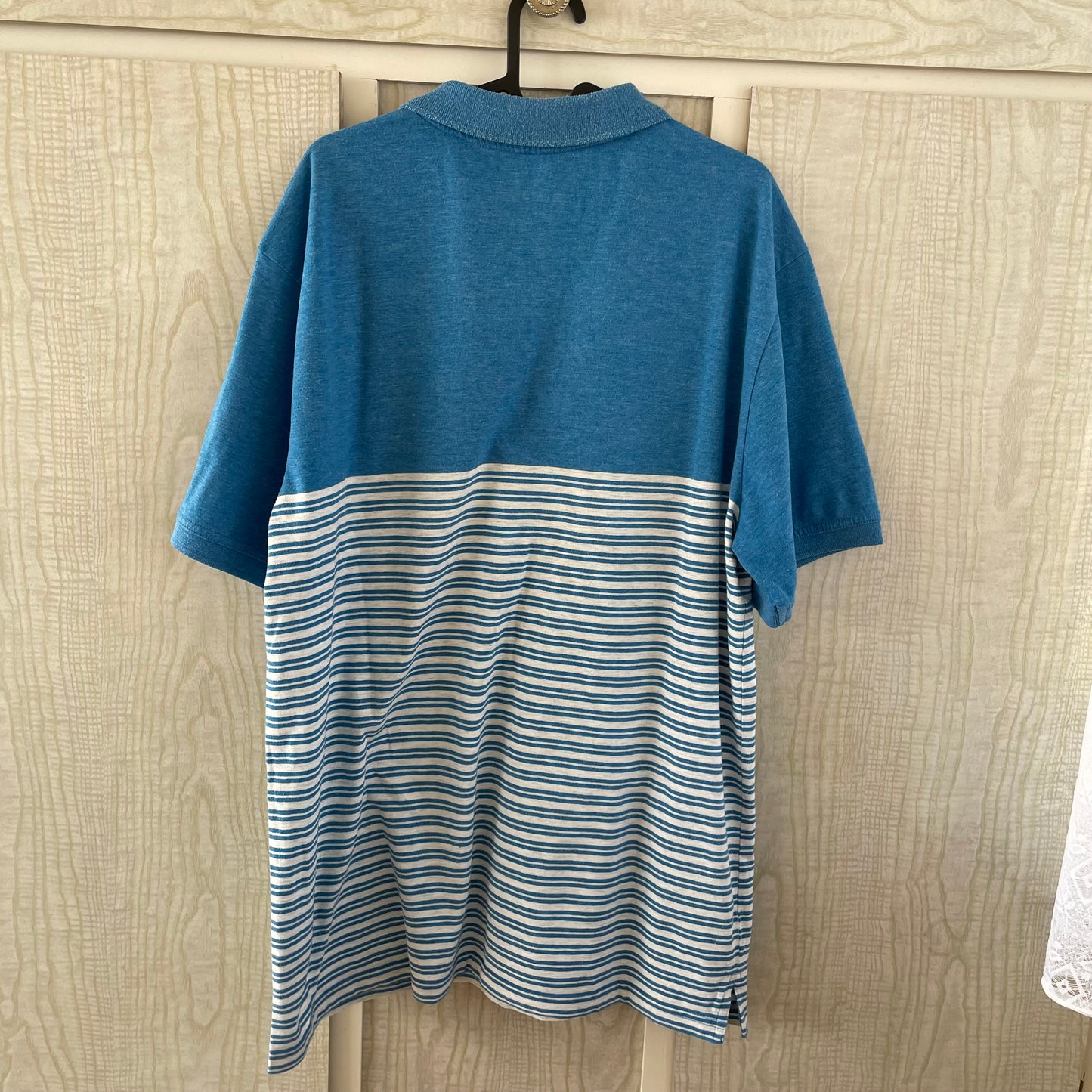 (2XL) Polo Solid/Stripes