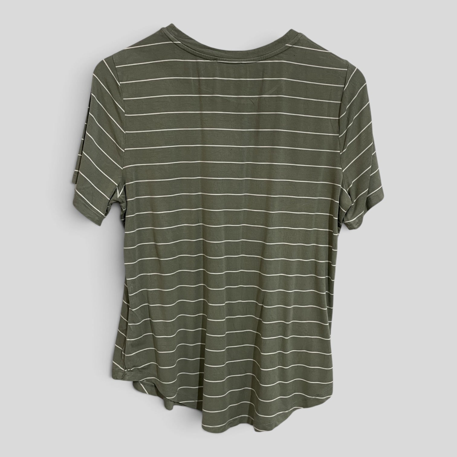 Image of (S) Piper | Green Striped Tee