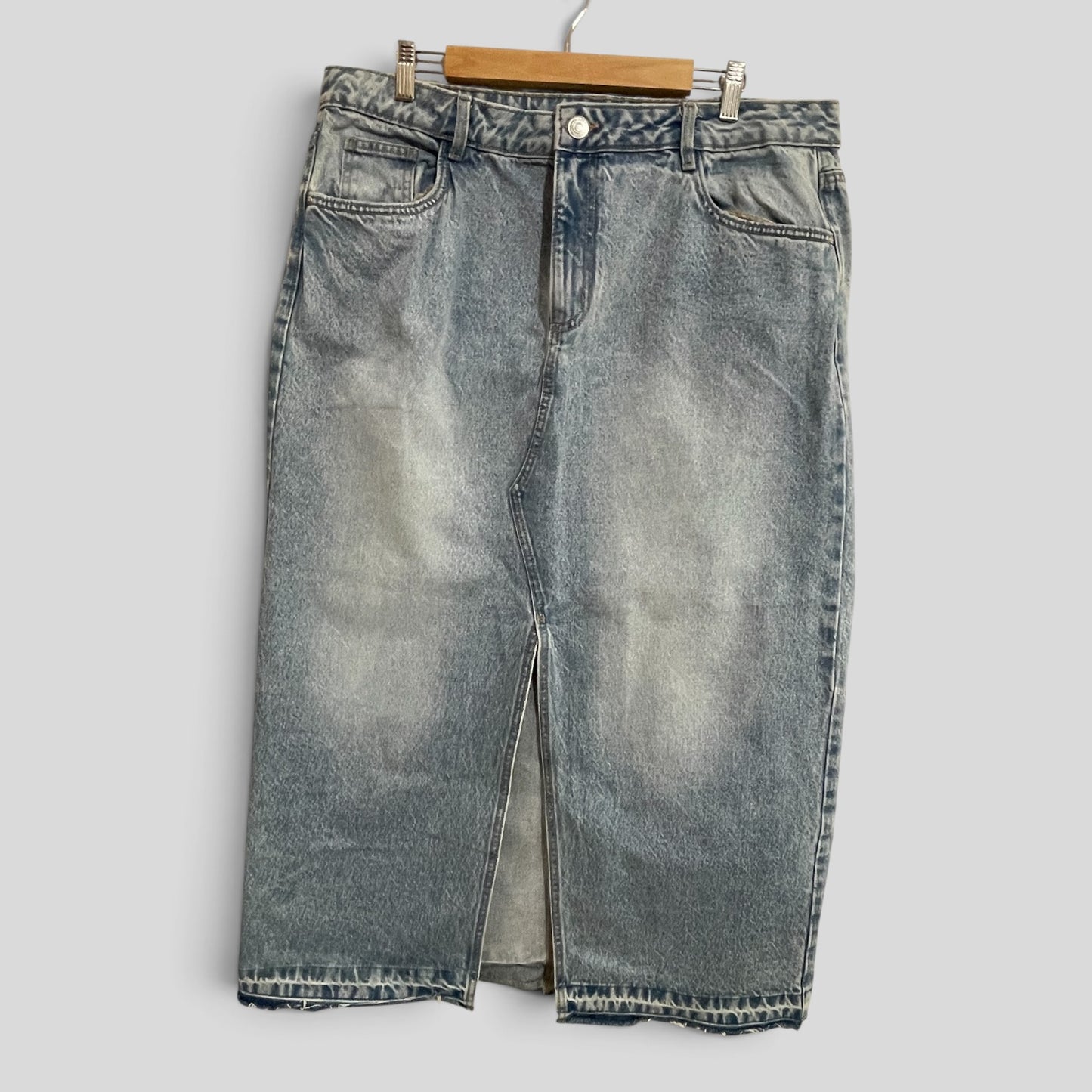 (18) Anko | Denim Maxi Skirt