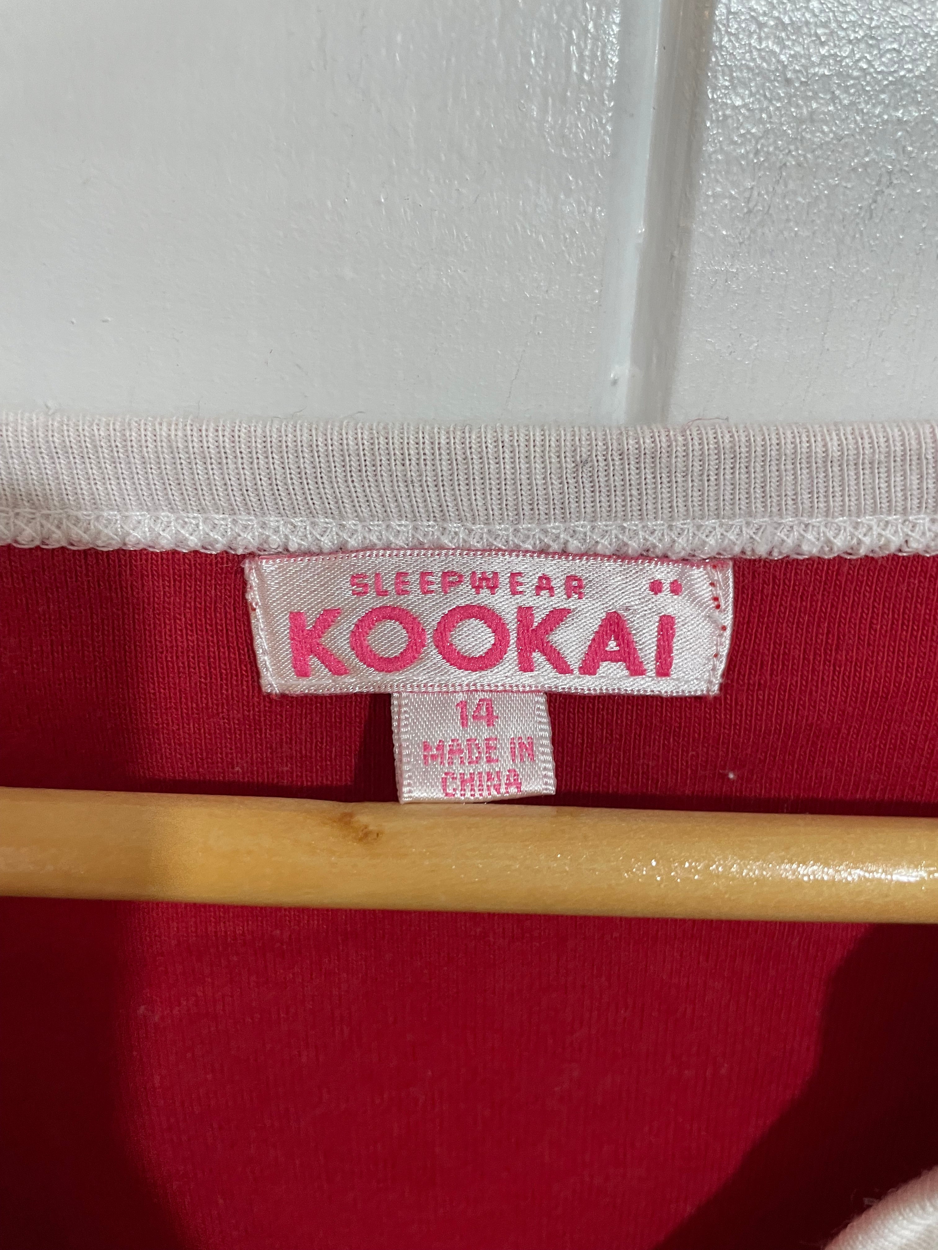 Image of (14) Kookai Sleepwear | Red PJS