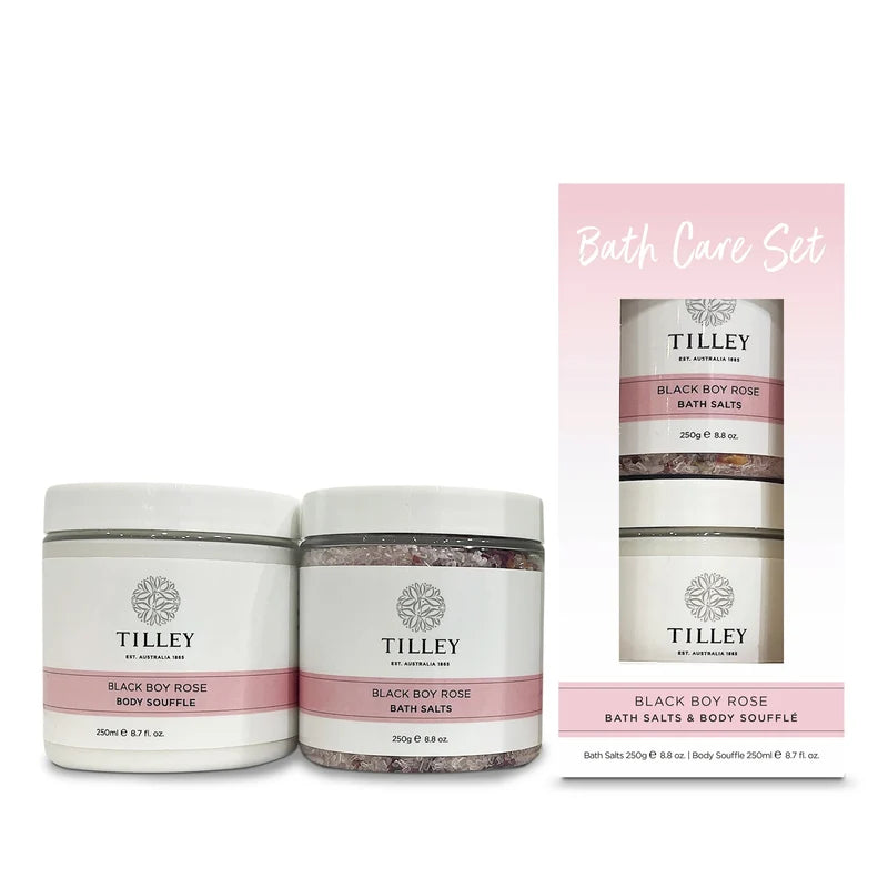 Black Boy Rose Bath Care Set