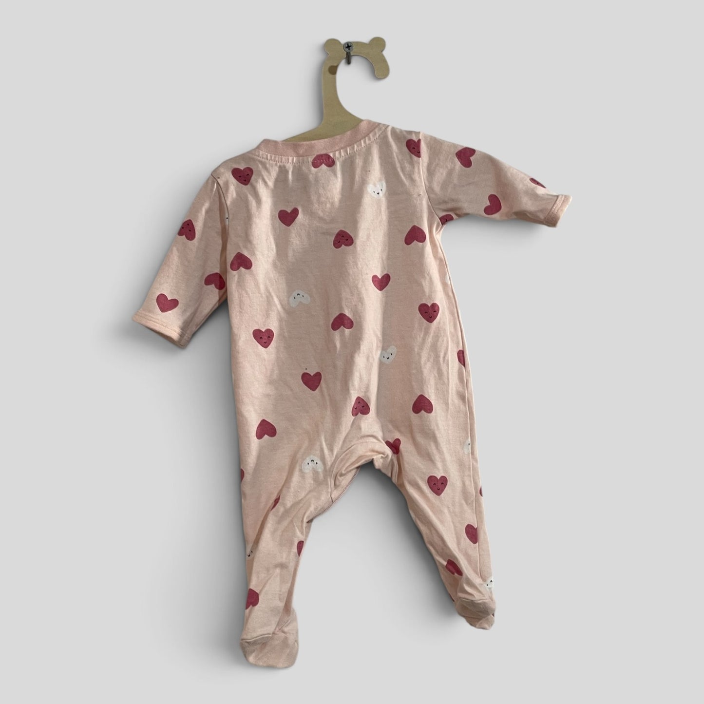 (00000JNR) Anko | Heart LS Onesie
